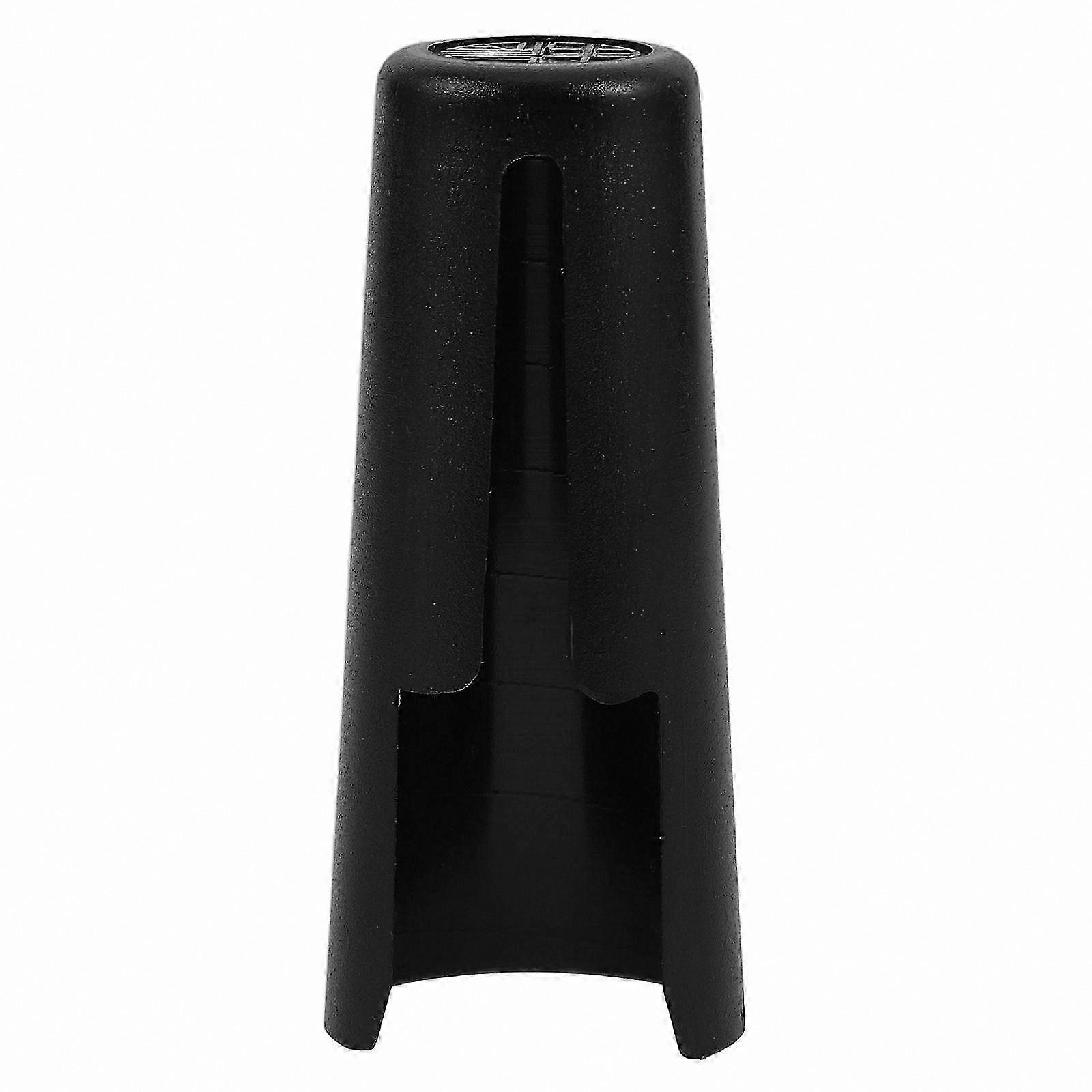 2-Pack Saxophone Mouthpiece Caps for Alto Tenor Clarinet Woodwind Accessories Plastic Protective Cover for Musical Instruments