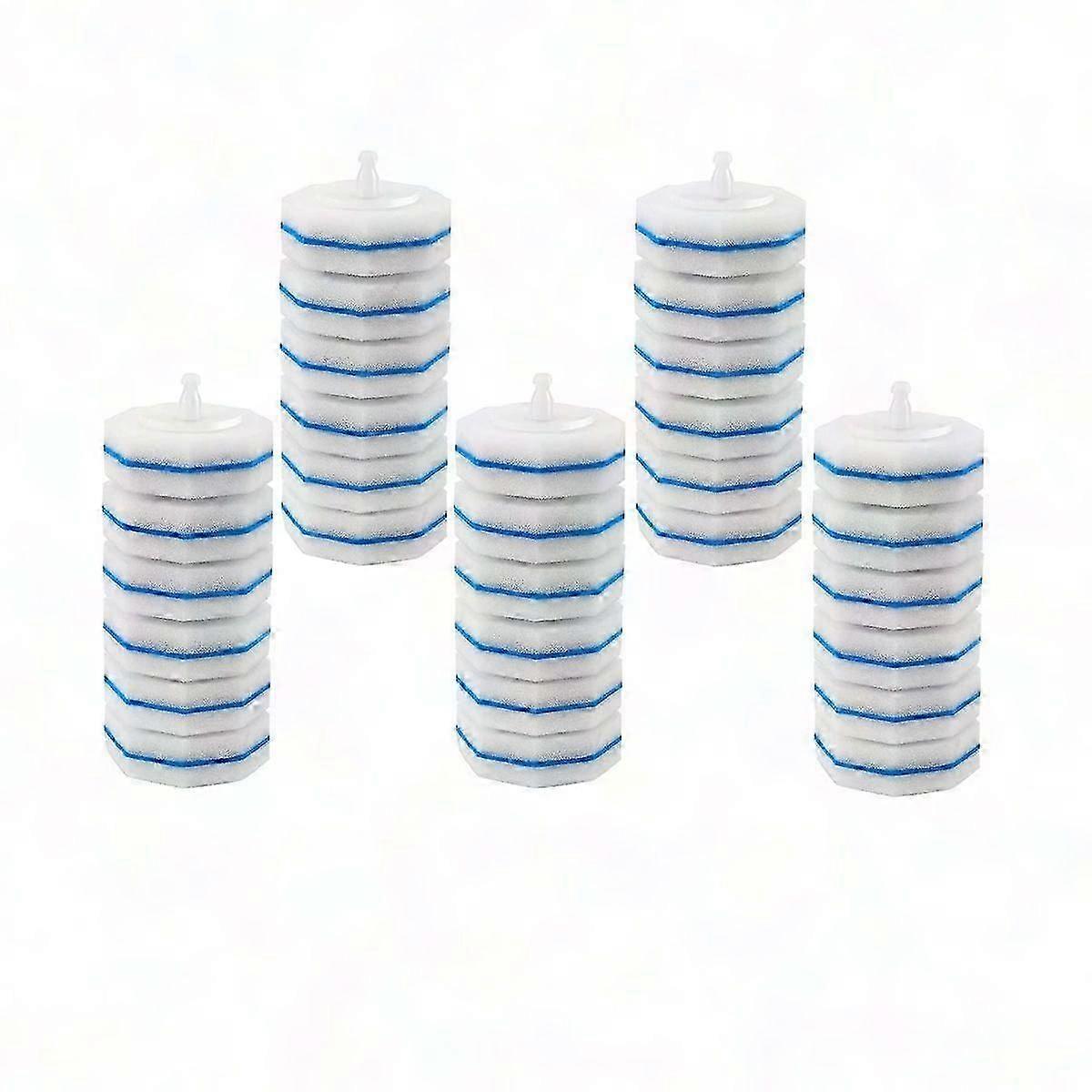 Disposable Toilet Cleaning System Flushable Refill Brush with 30 Refills for Easy Cleaning