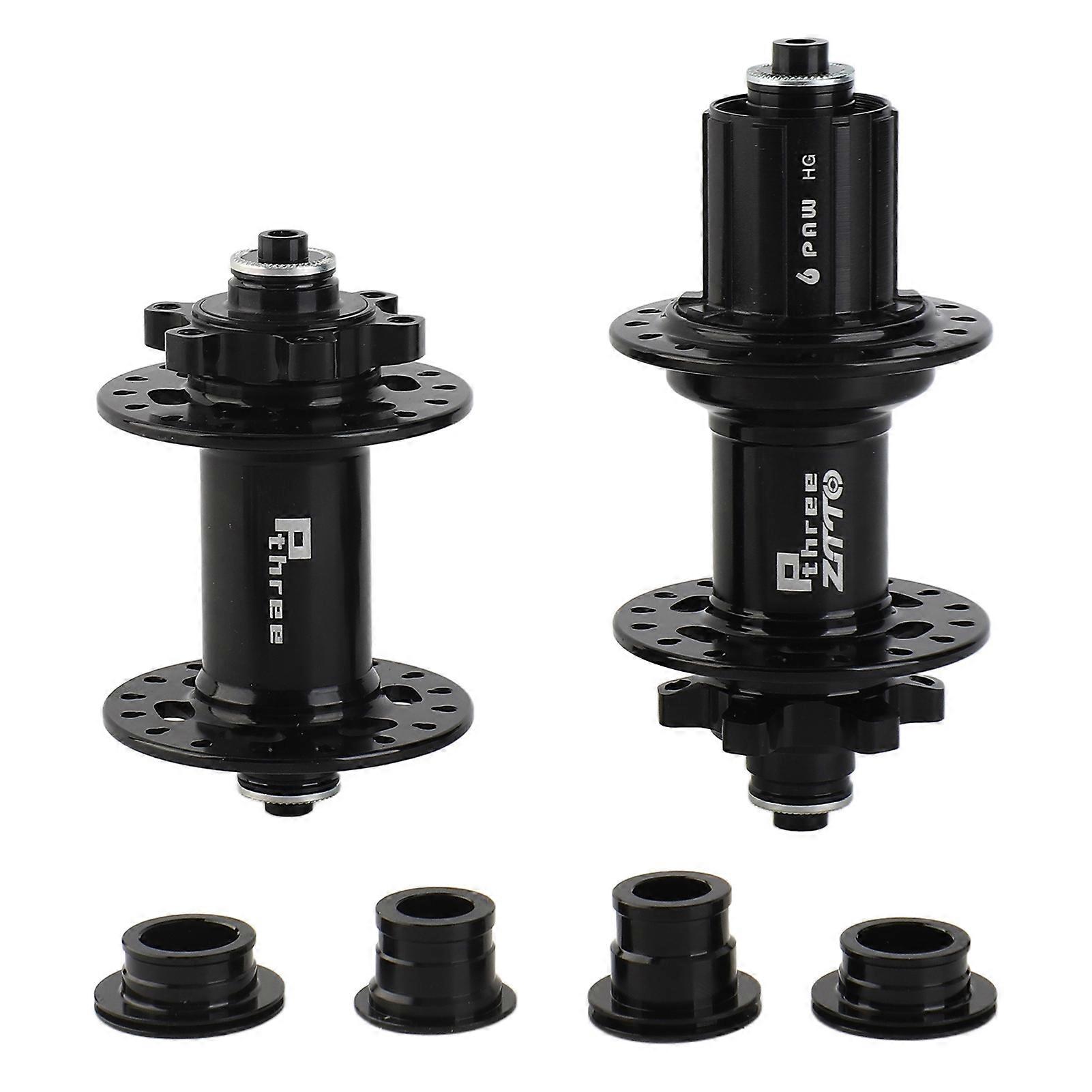 6 Bolts Disc Brake Hubs Aluminum Alloy Mountain Bicycle Front and Rear Hub Set 32 Holes for HG System