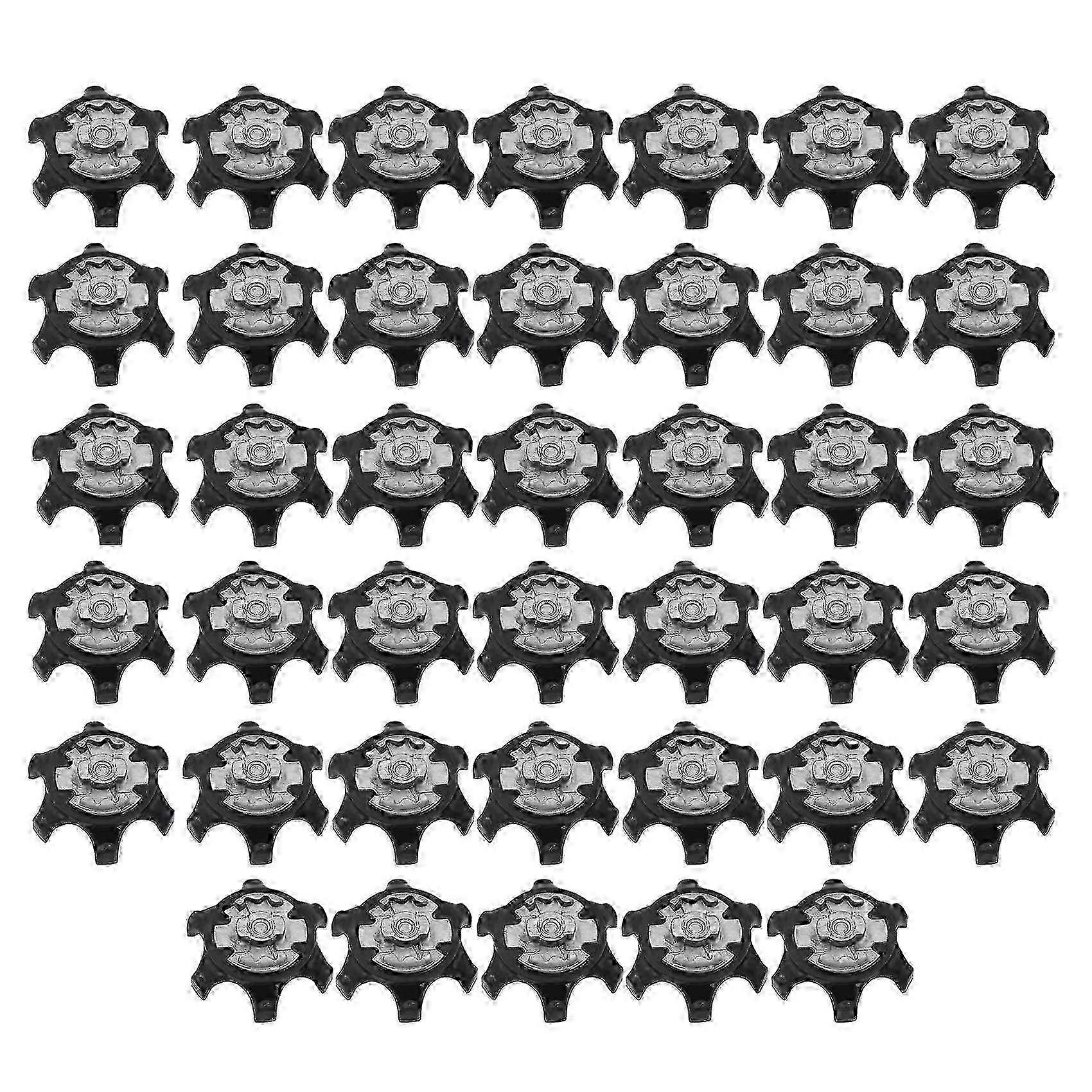 40-Pack Fast Lock Replacement Golf Shoe Spikes | Easy-Install Cleatsc