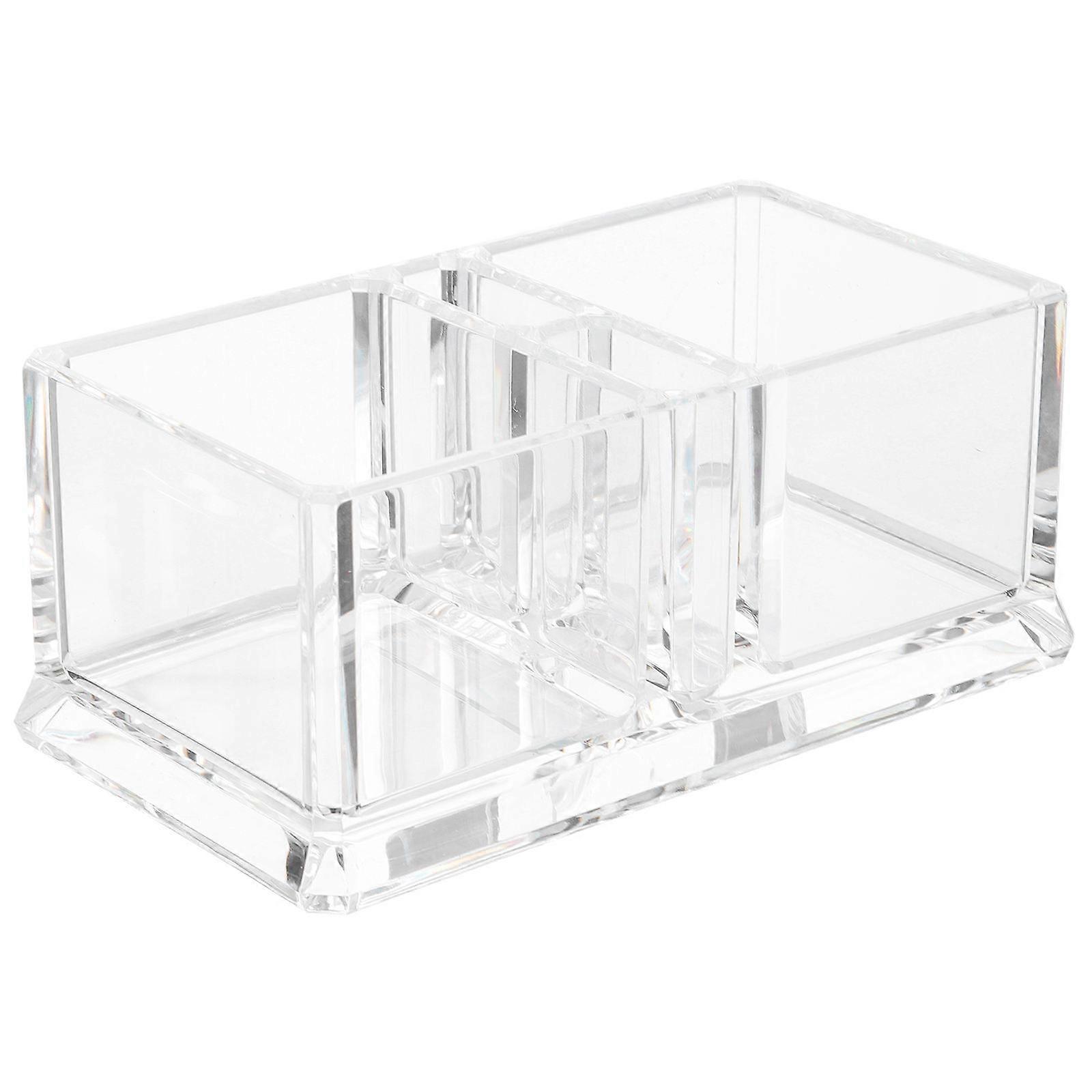 Transparent Acrylic Tea Bag Organizer Box for Home Storage Solution Keeps Desktop Tidy 6.5x4.3xH8