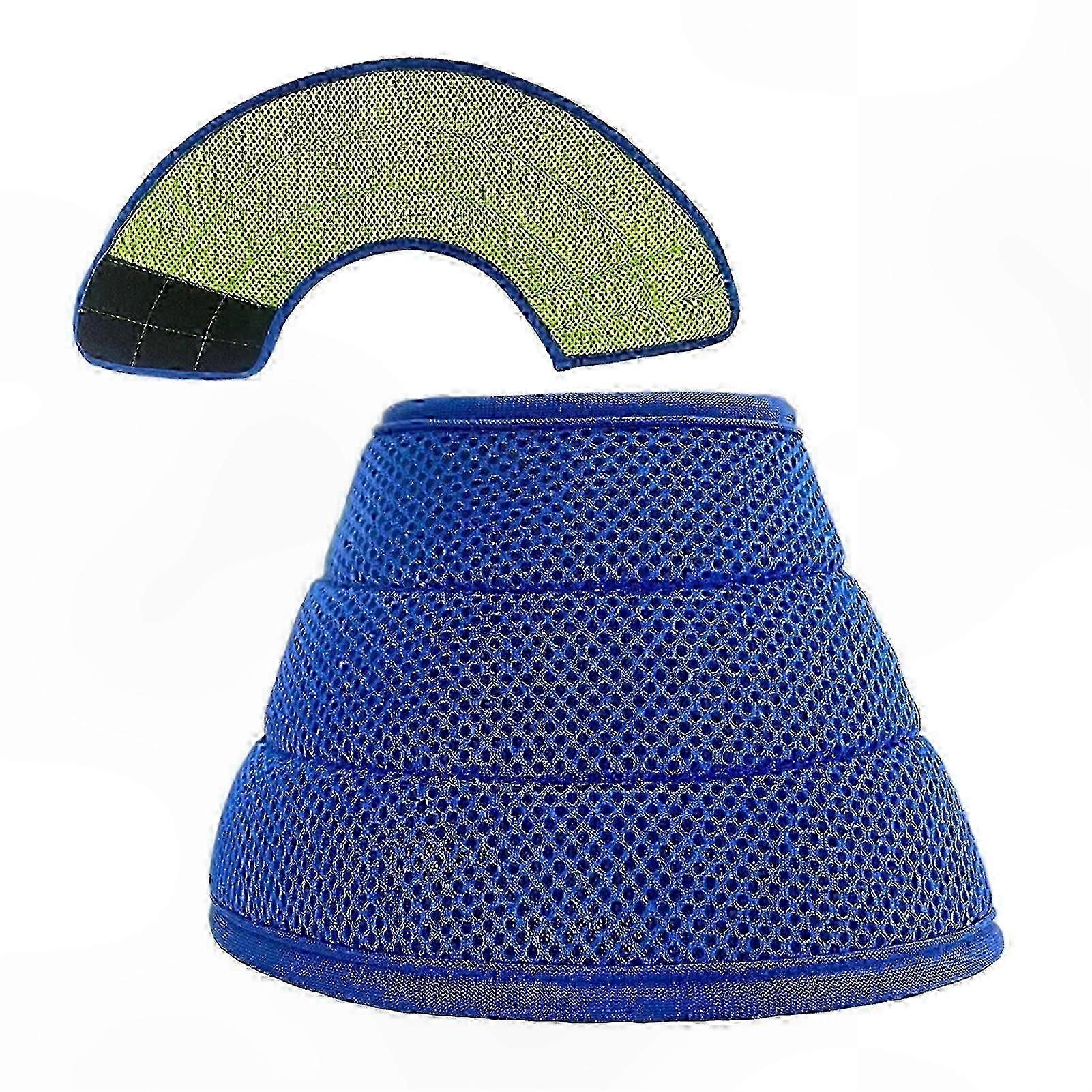 Adjustable Soft Recovery Collar for Pets Lightweight Breathable Cone Alternative for Post Surgery Protection