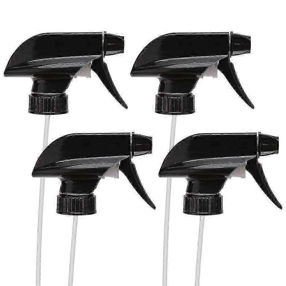 4pcs Spray Bottle Trigger Nozzle Replacement Plastic Sprayer Heads for Glass or Plastic Bottle Repla