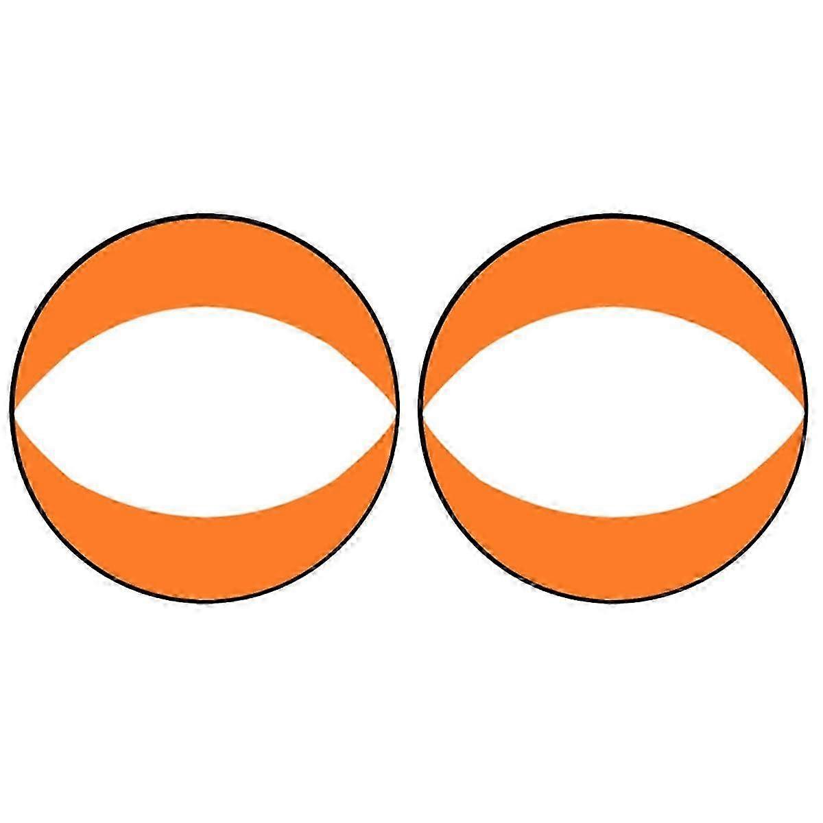 Orange Kayak Sail Paddle, Downwind Sail Kit Kayak Downwind Sail Portable Folding Sail