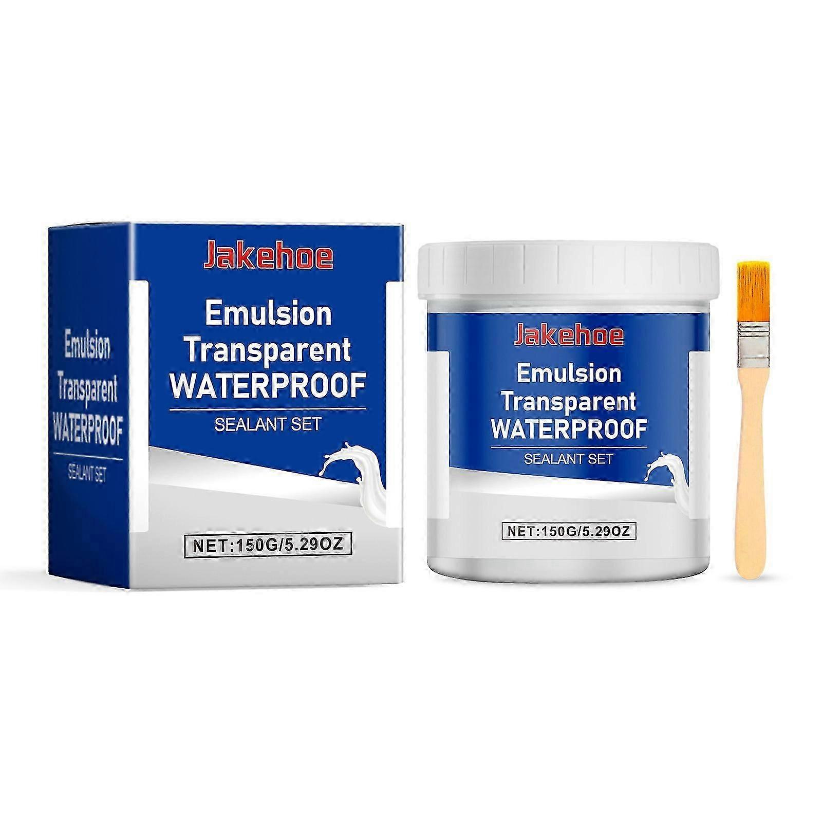 Jakehoe lotion transparent waterproof glue, invisible sealant glue, construction site, household, quick filling, transparent waterproof glue
