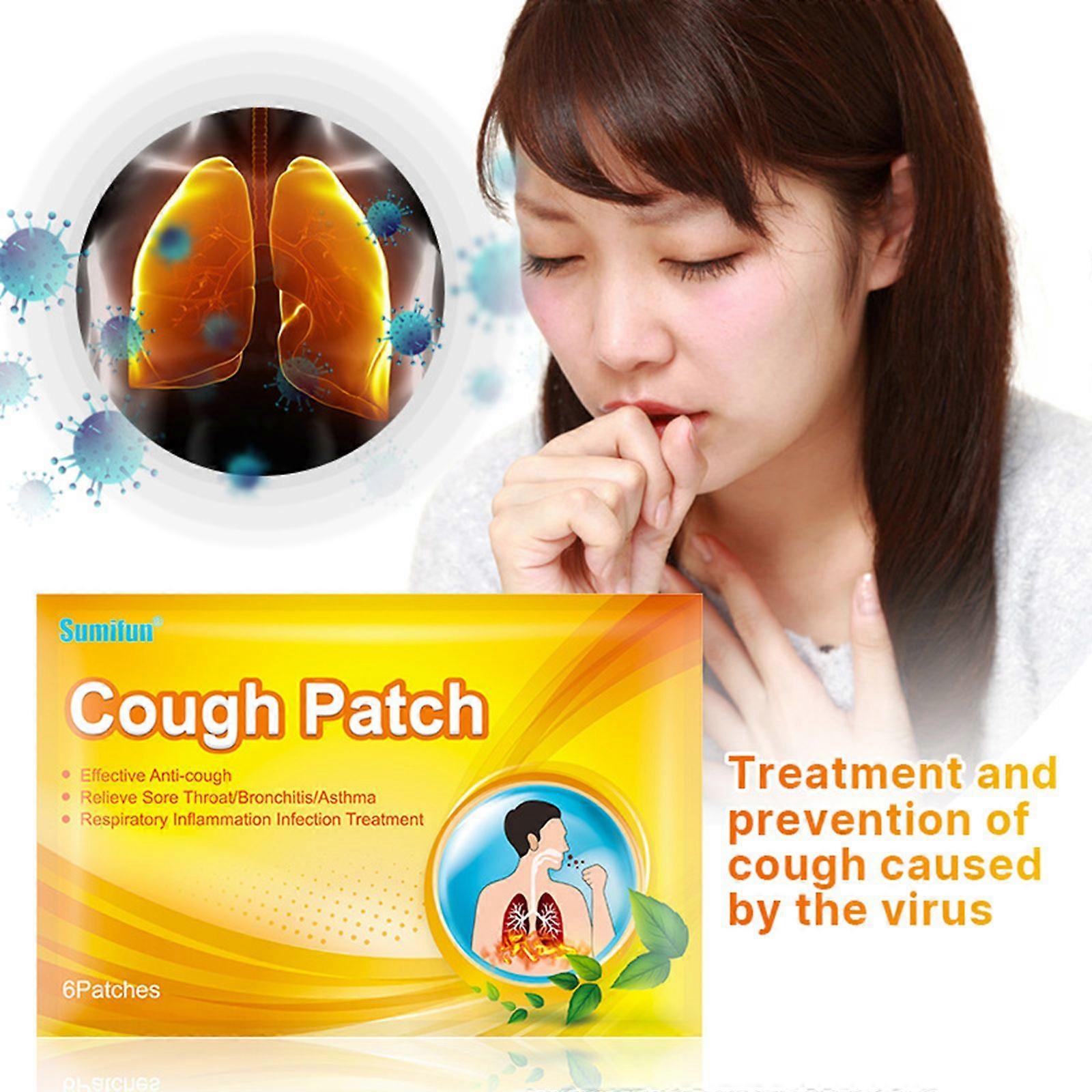 Cough patch cough patch 6 patches / bag acupuncture point patch