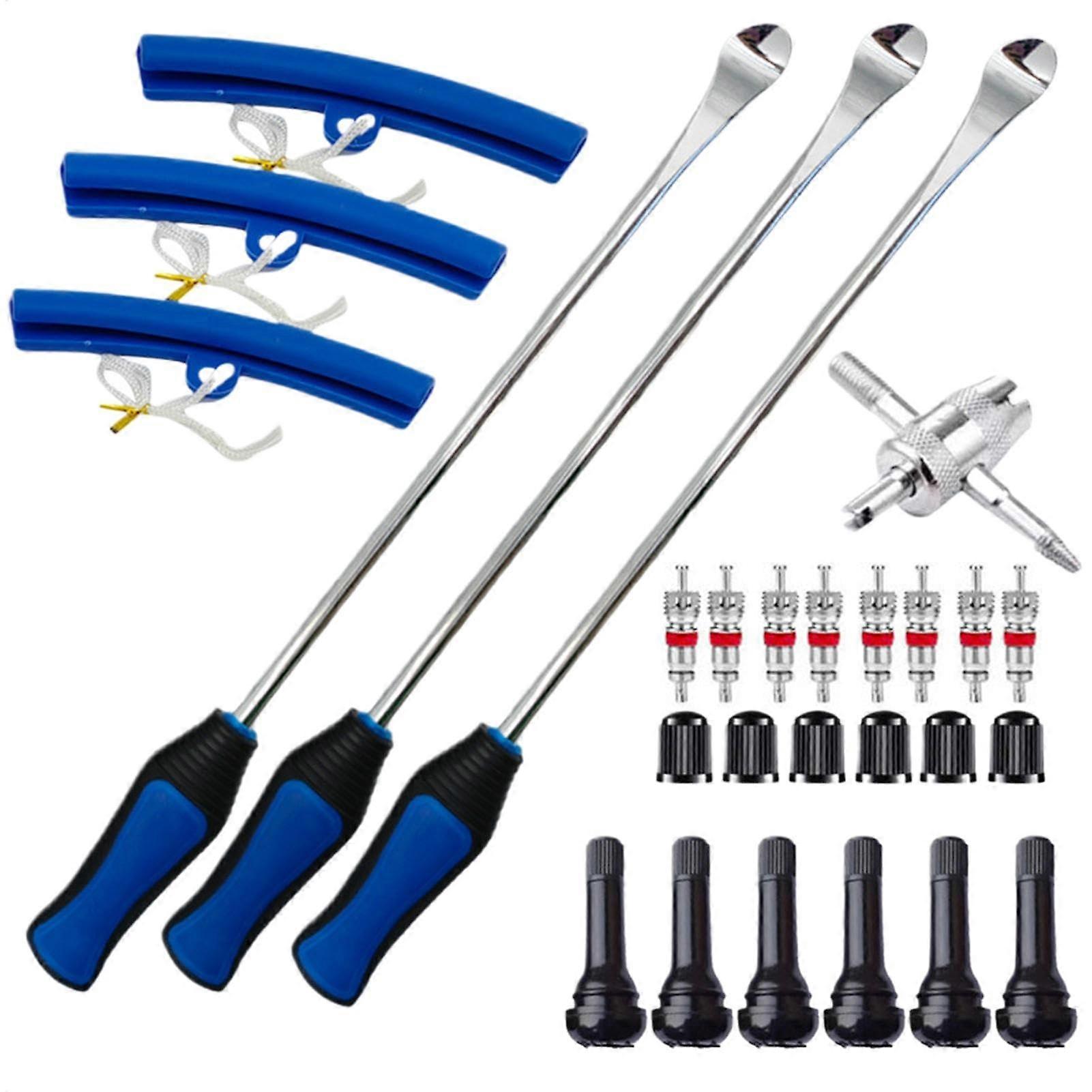 Tyre Spoon, Motorcycle Tyre Change Tool, Tyre Disassembly Iron Set for Professional Tyre Changer