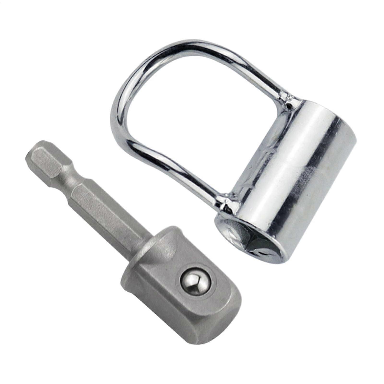 Corner Valve Fitting Tool For Tight Spaces, Under Sink Plumbing, Compact Metal Construction