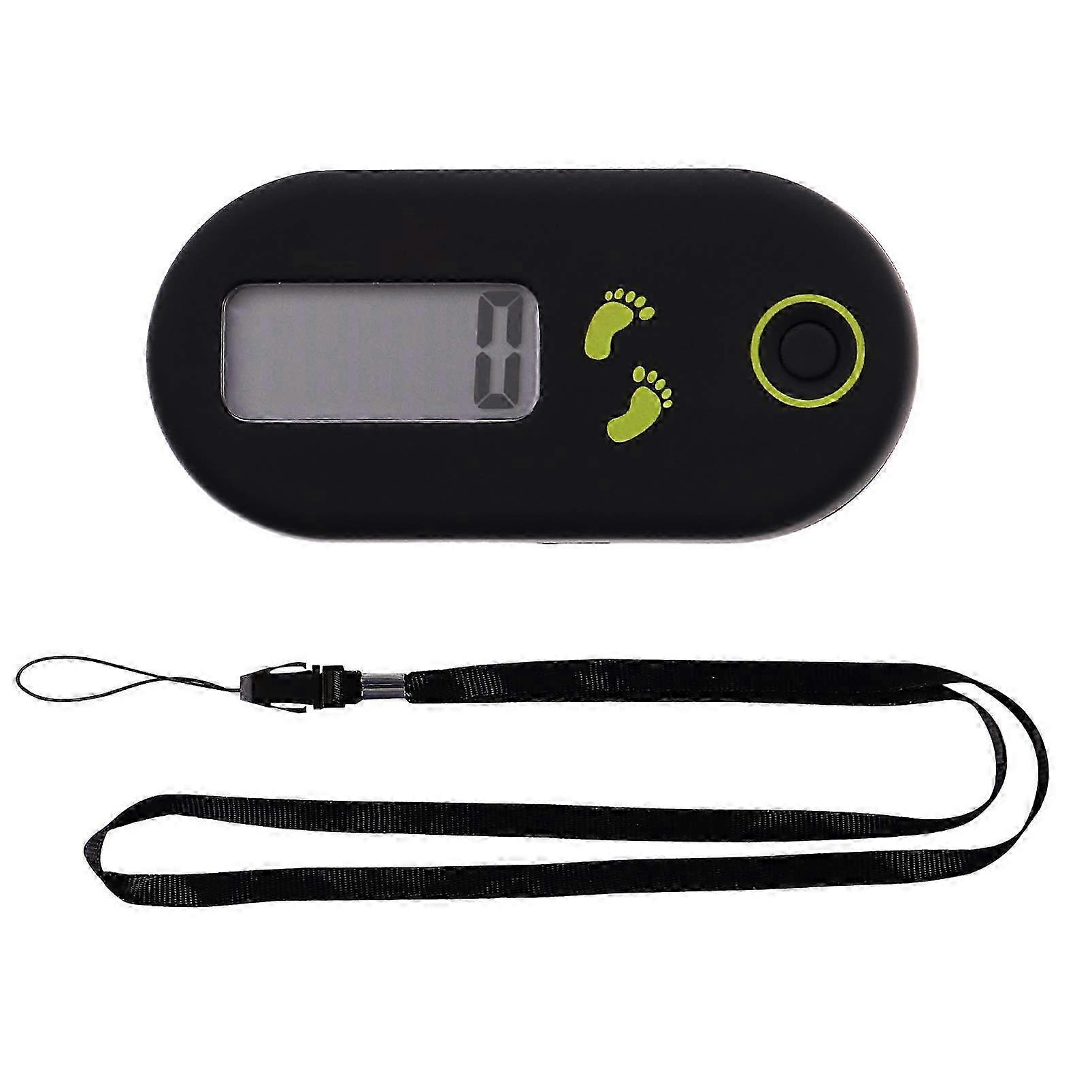 Portable Walking Digital Pedometer 3D Sports Mini Simple Walking St...