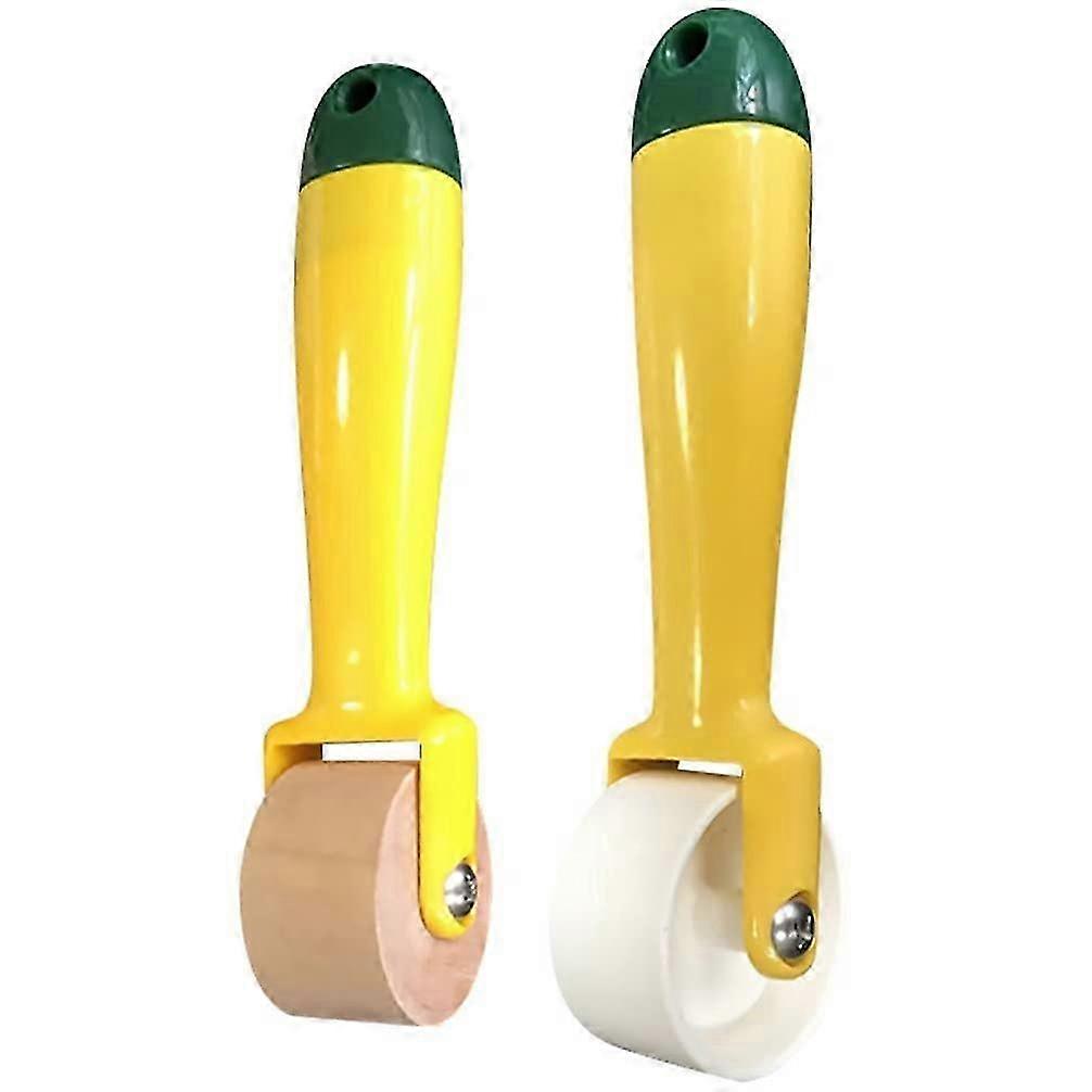 2 Sets Quilting Wallpaper Smoothing Seam Rollers, Sewing Seam Rollers 2pcs