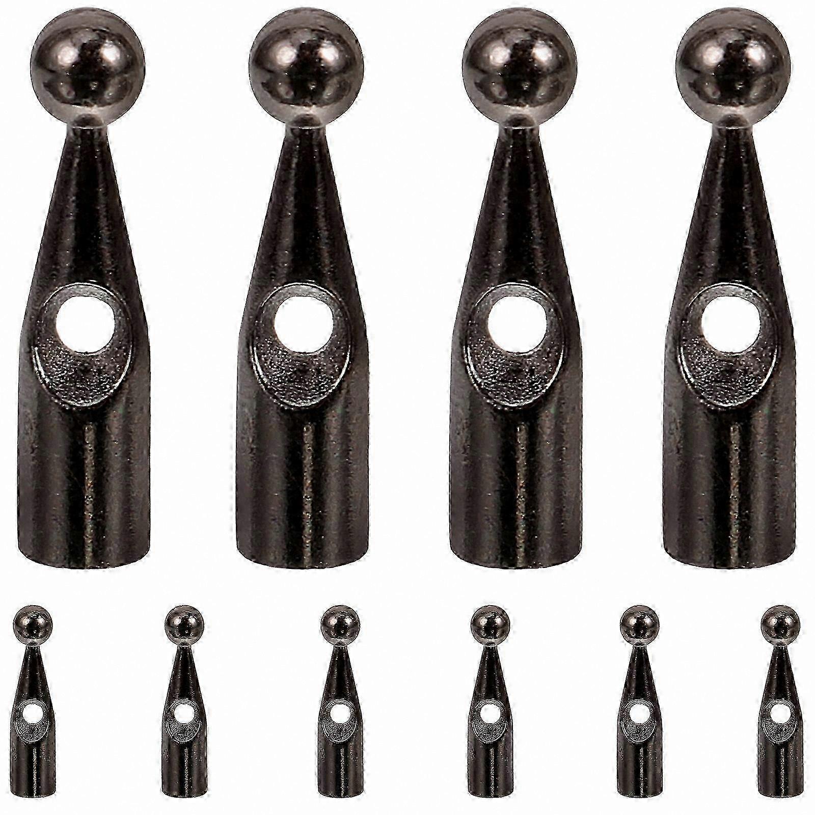 Metal Umbrella Tail Beads Replacement Covers for Umbrella Bones (10 Pack)