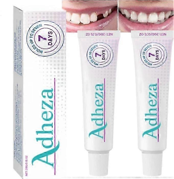 Strong Adheza dental adhesive 20g secure hold for dentures