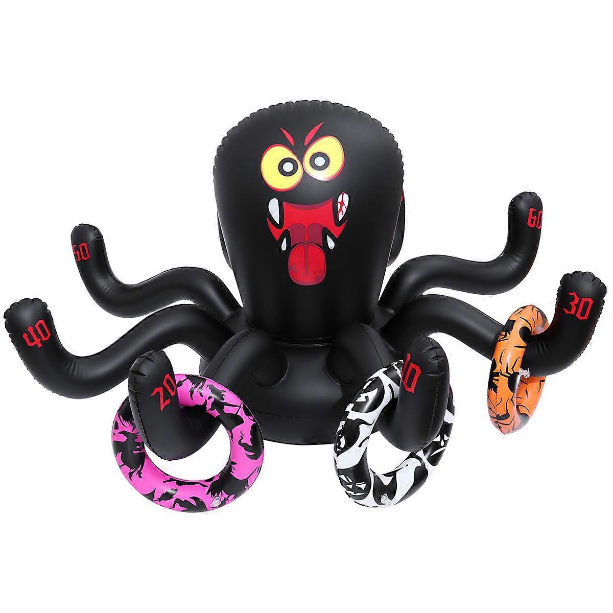 Kid Toys Inflatable Spider Ring Toss for Playing Holiday Fun