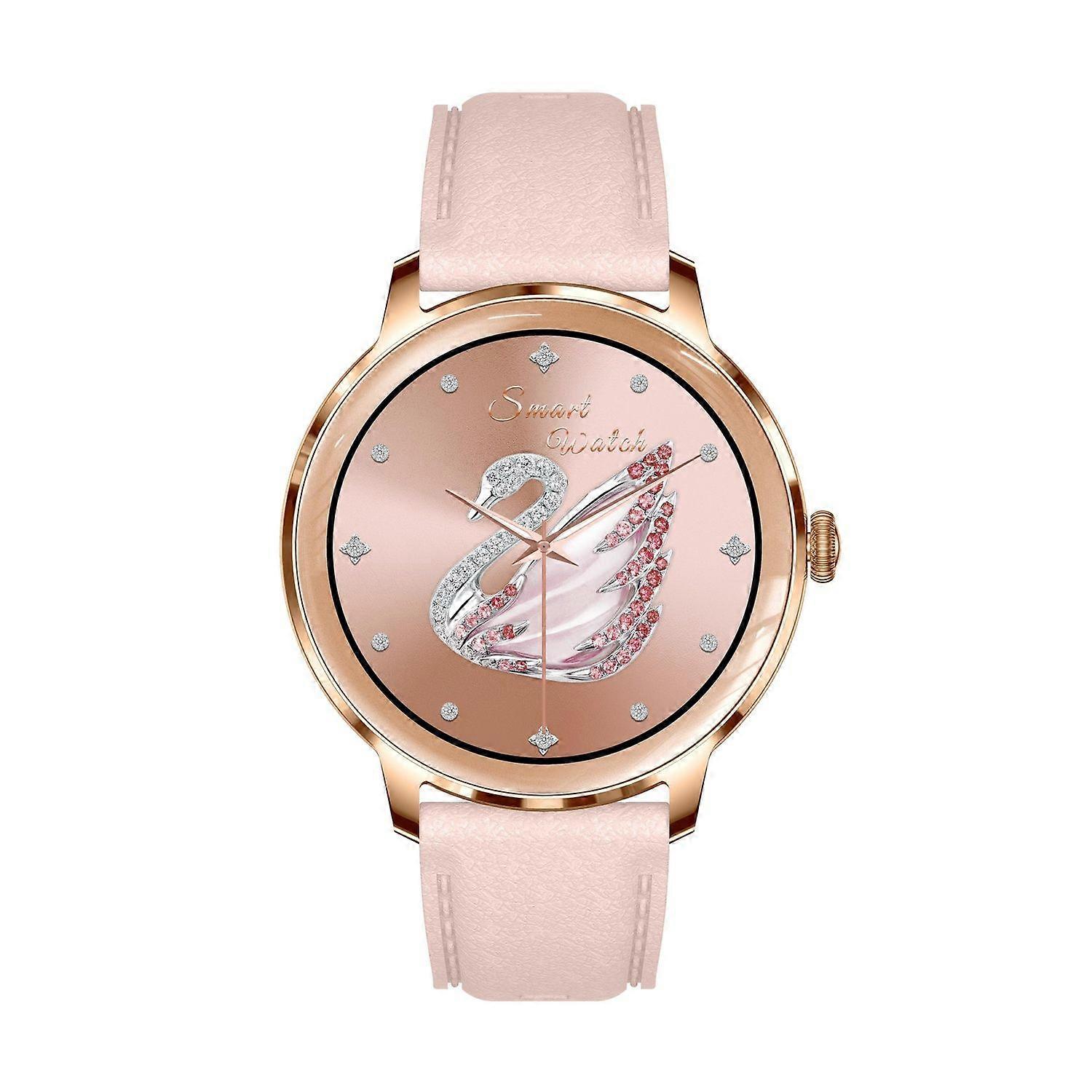 Smartwatch Multiple Exercise Modes, AMOLED 1.32 Large Screen, IP67 Waterproof(Pink)