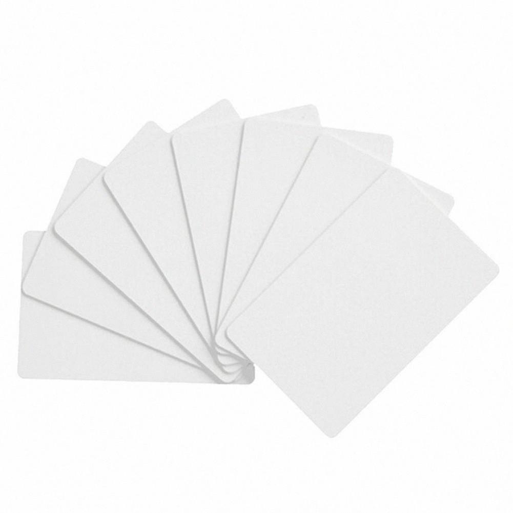 100 Pack 13.56MHz Contactless Smart Cards for Access Control Systems, S50 Rewritable NFC Key Fobs