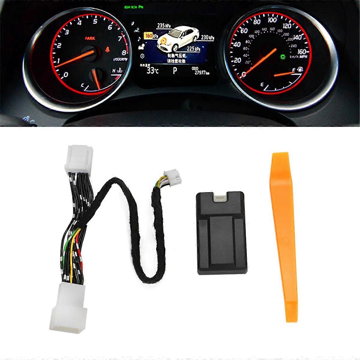 For 2018-2023 TPMS Tire Digital LCD Display Auto Security Alarm Tyre Pressure Monitor System