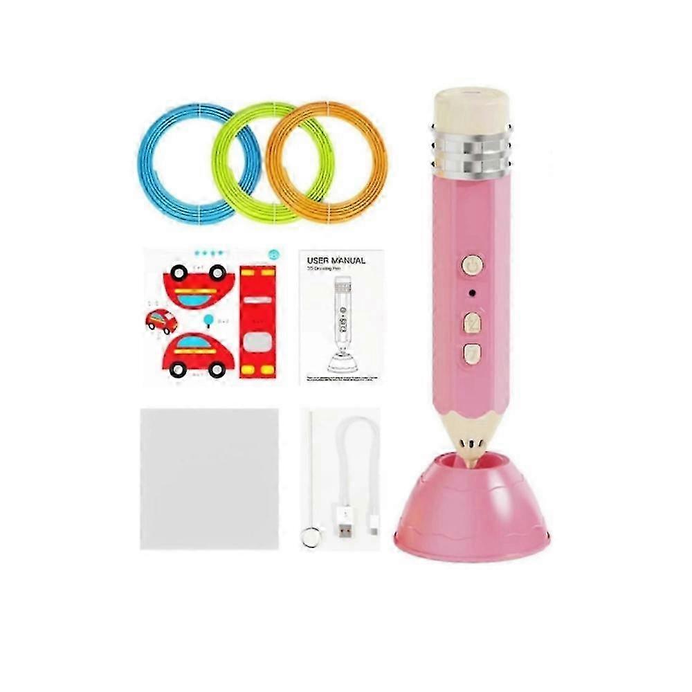 2025 3D Printing Painting Pen,Rechargeable Low Temperature Artistic 3D Drawing Pen