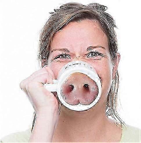 Funny pig nose mug for birthday presents and drinks