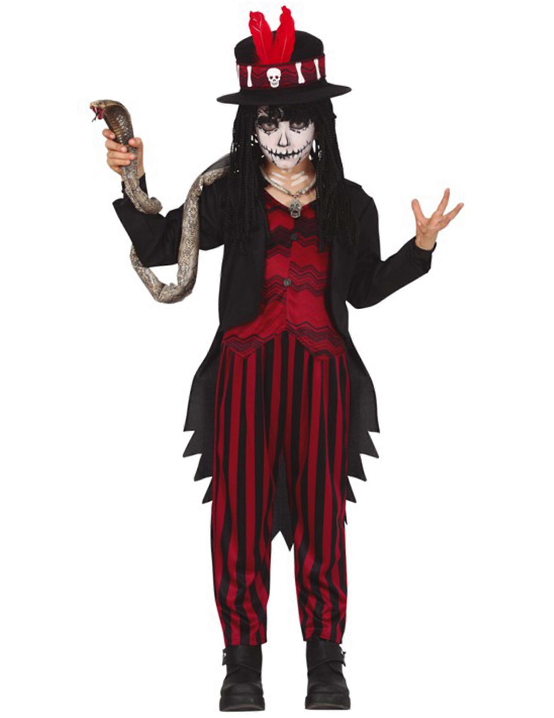 Mystical voodoo costume for boys