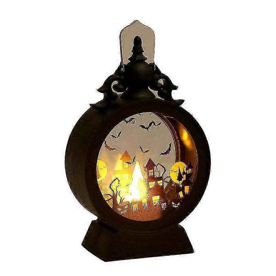 LED Electronic Candle Lights Halloween Decorations Wind Lights Hanging Decor
