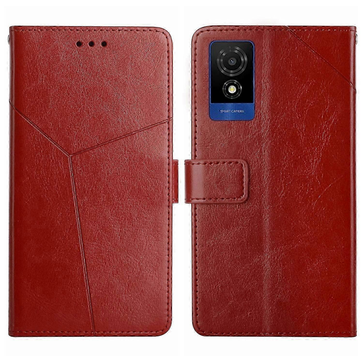 Y-shaped Pattern Flip Leather Phone Case 2025