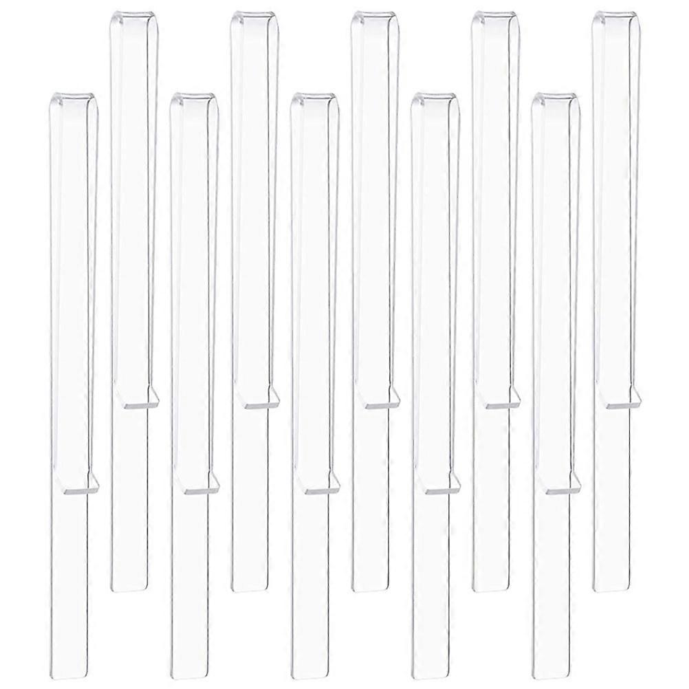 Music Clips Acrylic Sheet Clips for Fixing Use 20Pairs Clear Page Holder