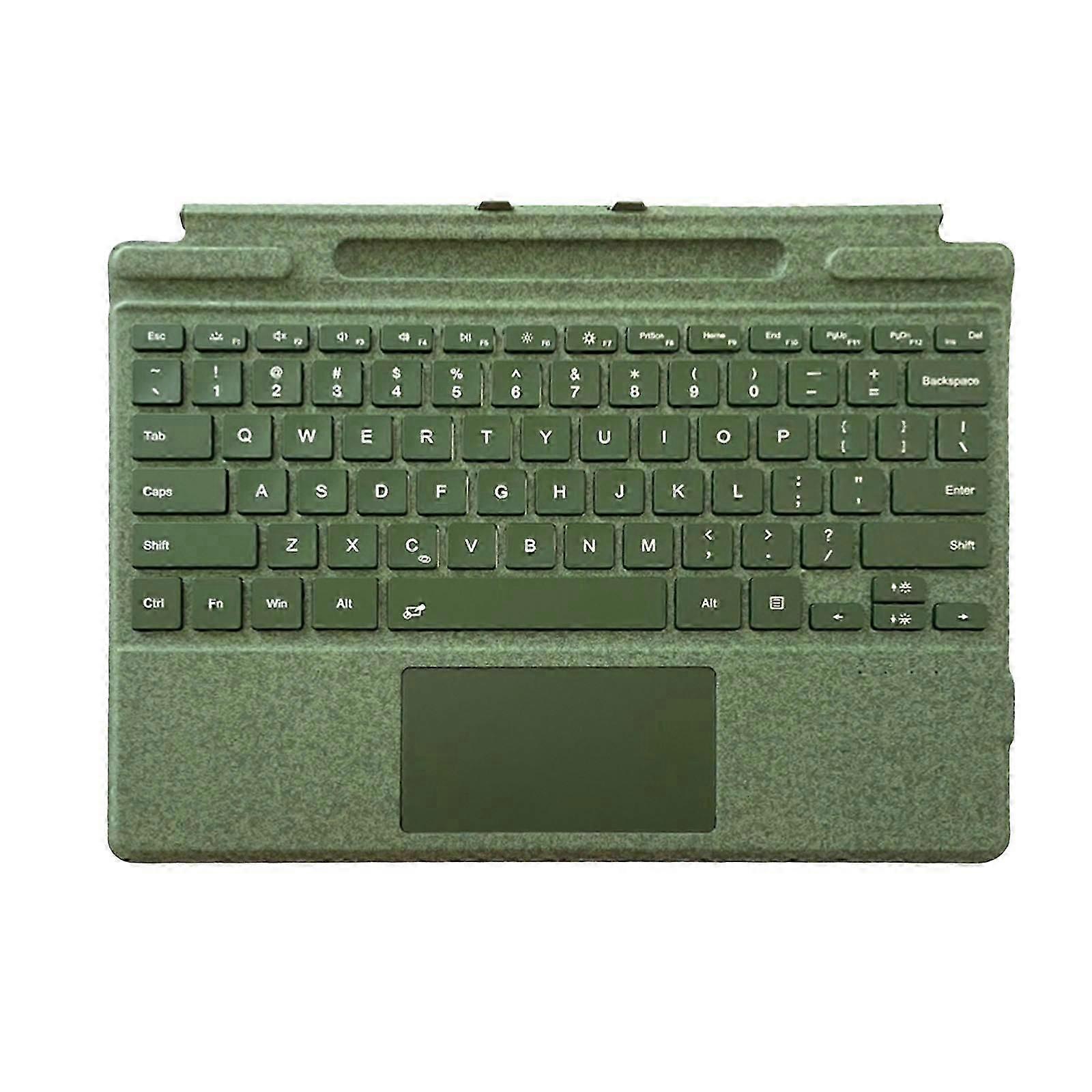 for Surface Pro Tablets Keyboards Wirelessly Touchpad Bluetoothcompatible with Backlights for Surface Pro 8/9 Tablets  Red