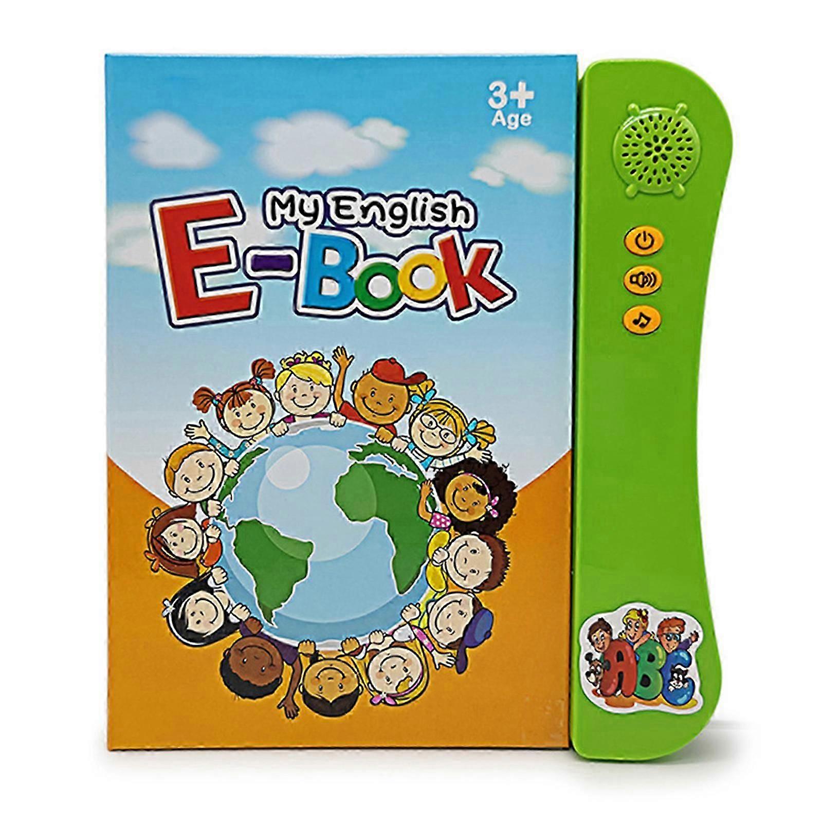 Interactive Voice Reading E-book Machine for English Learning, Educational Gift Toy