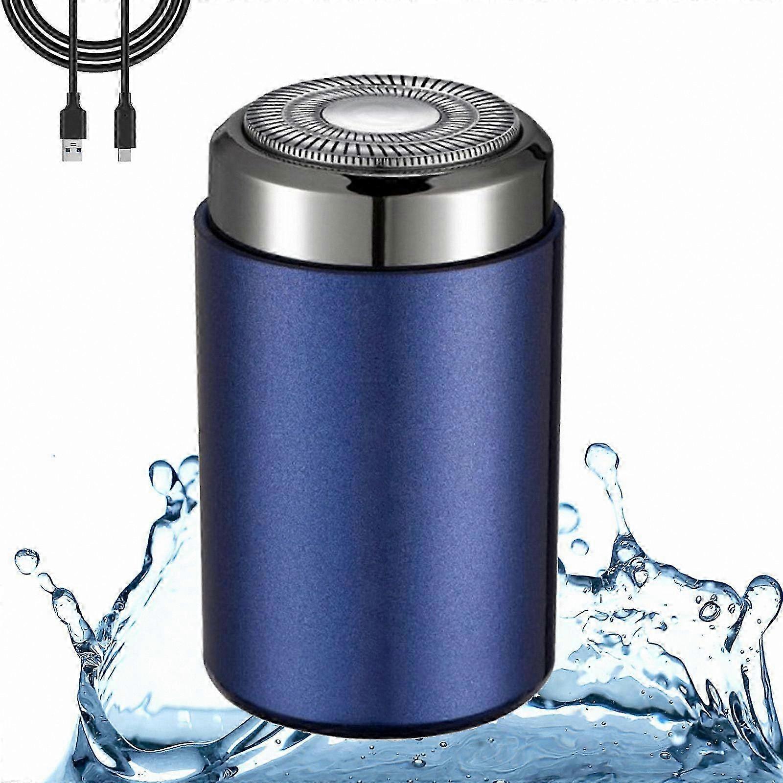Portable Mini Shaver with USB-C Charging for Travel and Office Use