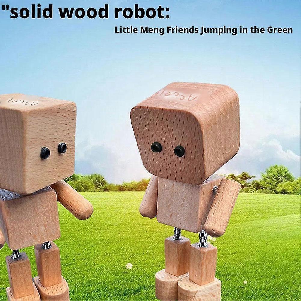 Desktop Creative Standing Shaking Car Robot Magnetic Suction Expression Decor