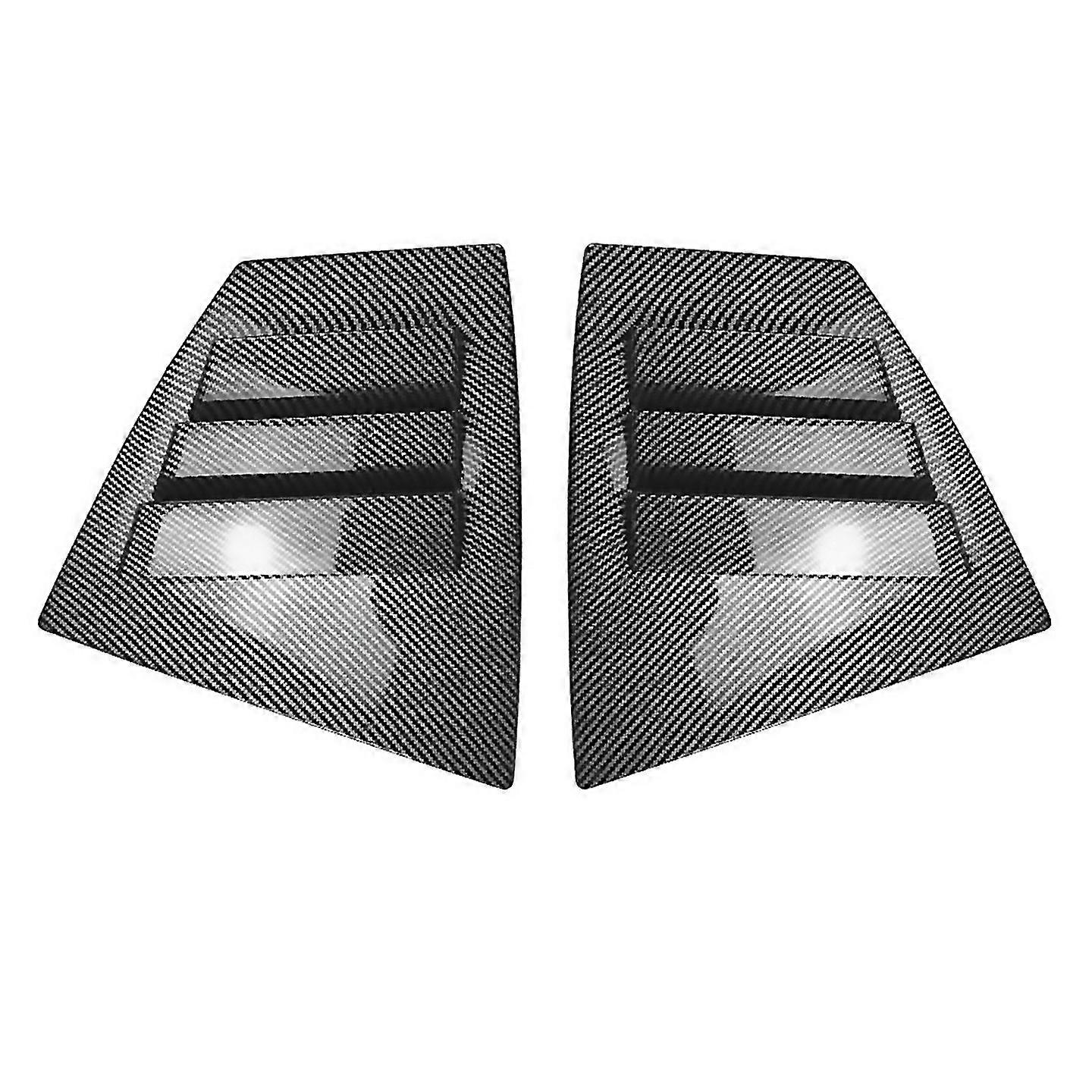 For 201421 Carbon Fiber Rear Window Louvers