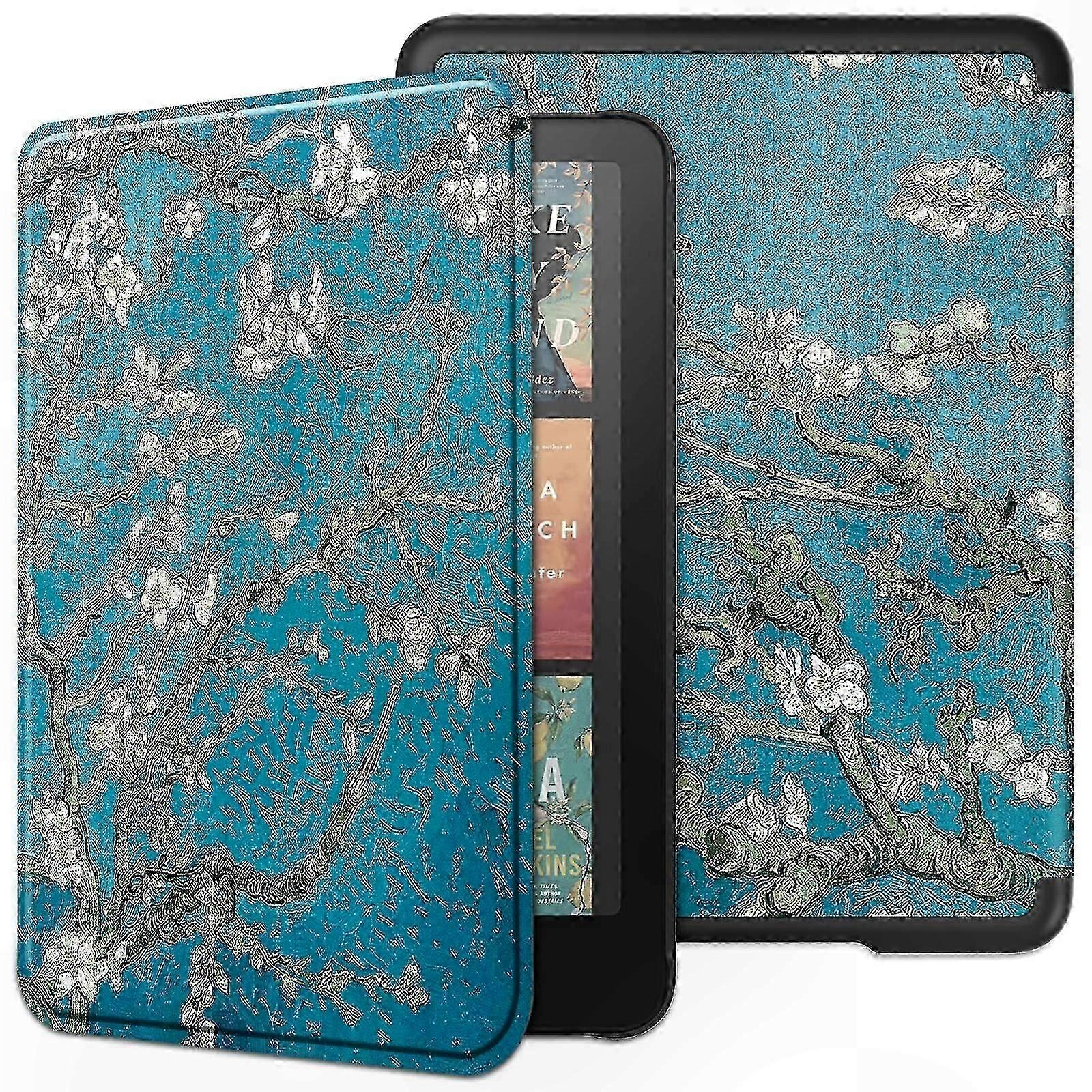 Leather Case for Kindle 12th Gen 2024 - Simple Design Premium Quality Protector Cover