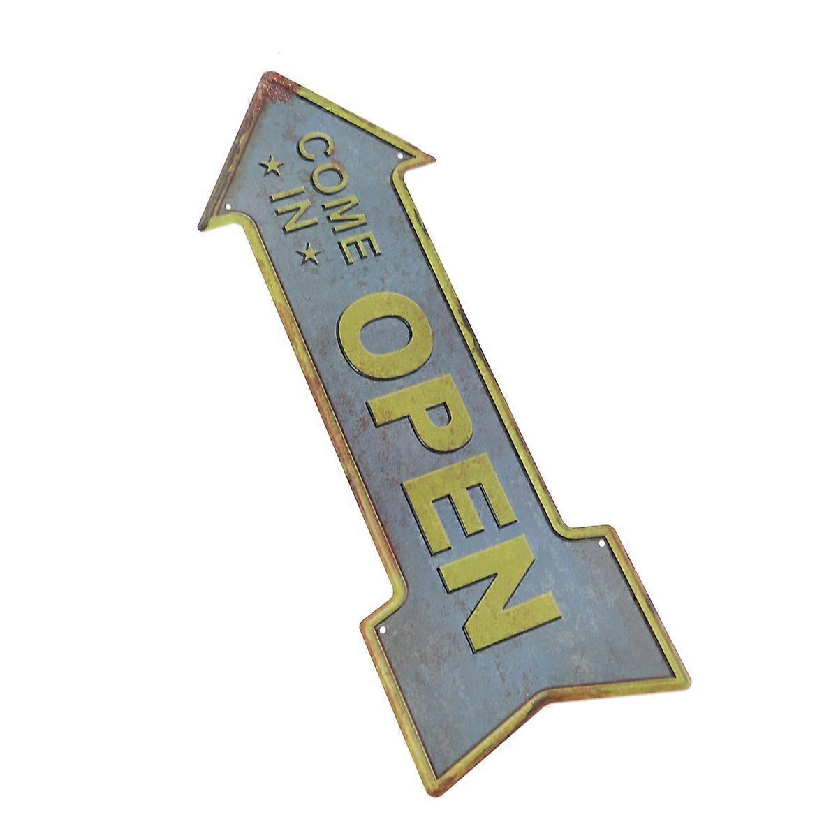 Retro Door Hanger Tag for Decoration with Come in Message