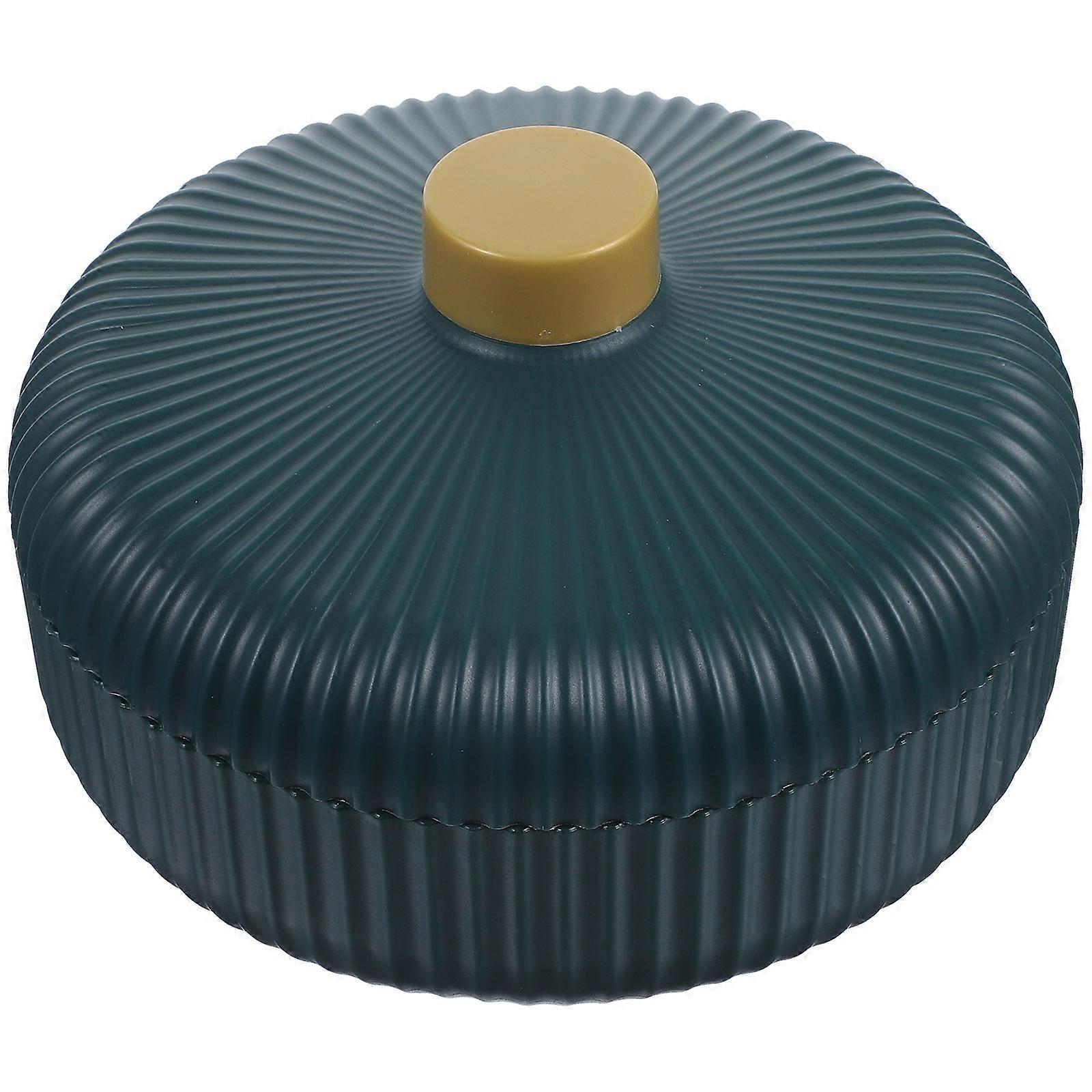 Light Luxury Candy Plate with Cover for Home Candy Container Serving Tray