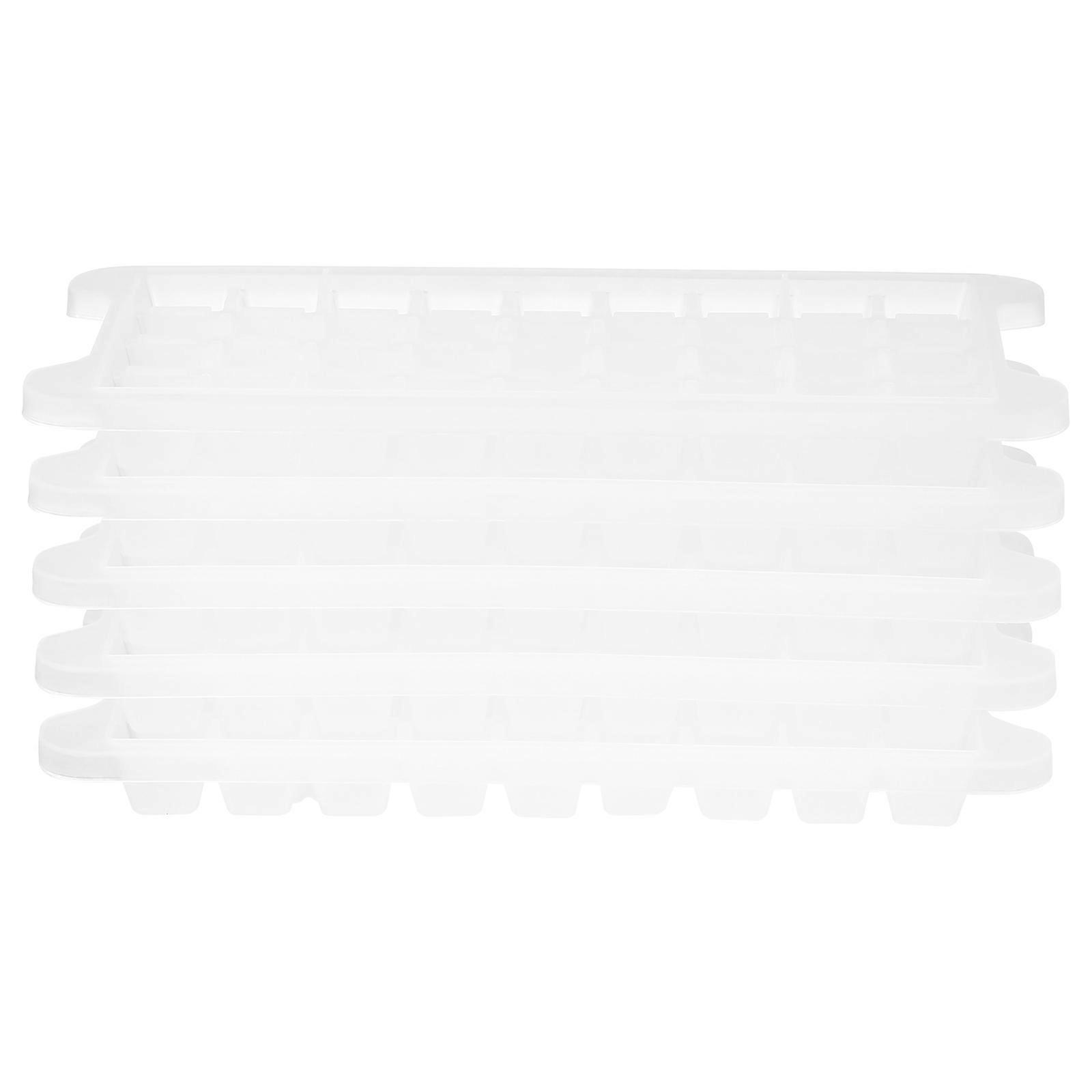 Ice Mold DIY Ice Cube Making Trays Mold with Storage Container Box 5Pcs