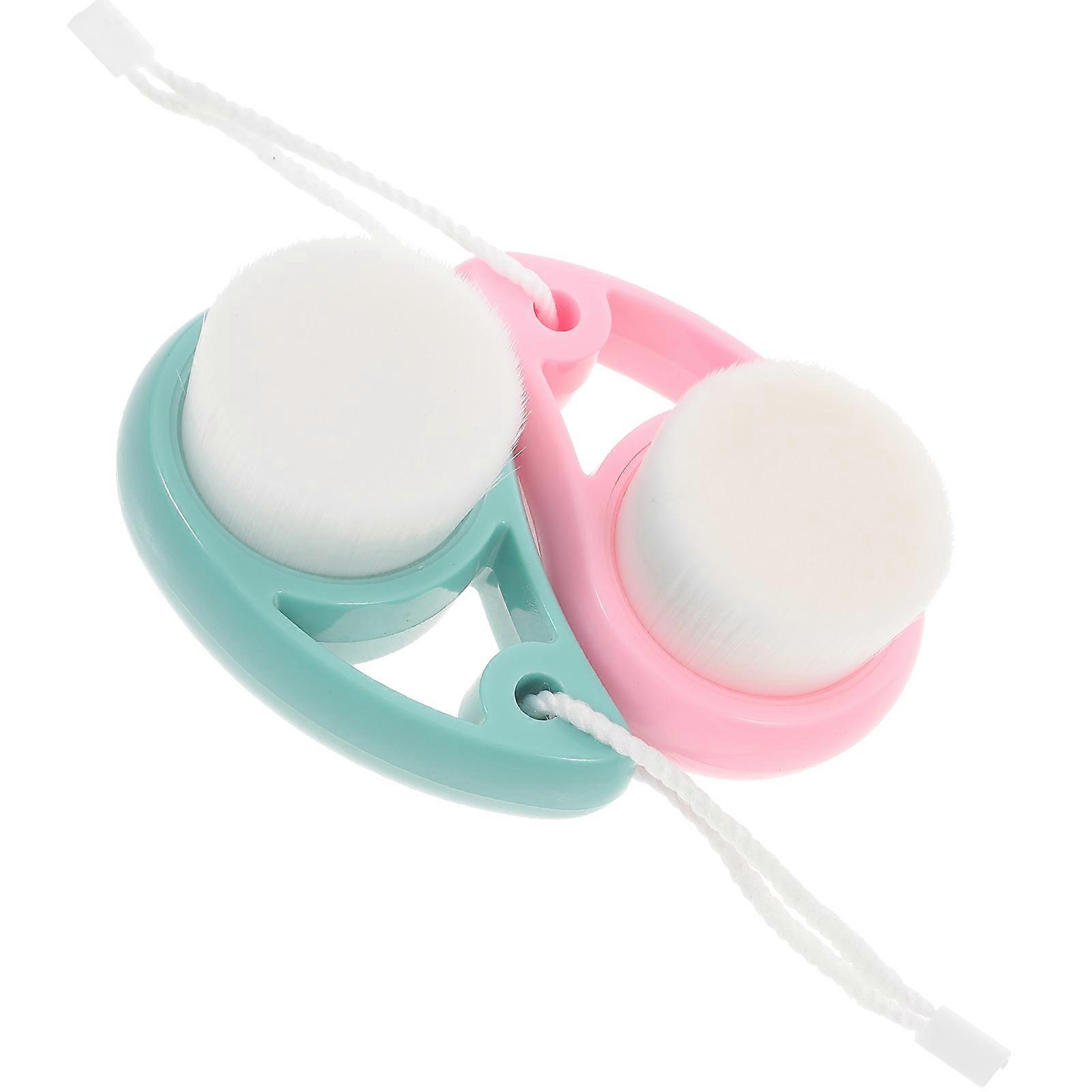Facial Brush for Face Manual Cleansing Brush with Exfoliating 8Pcs