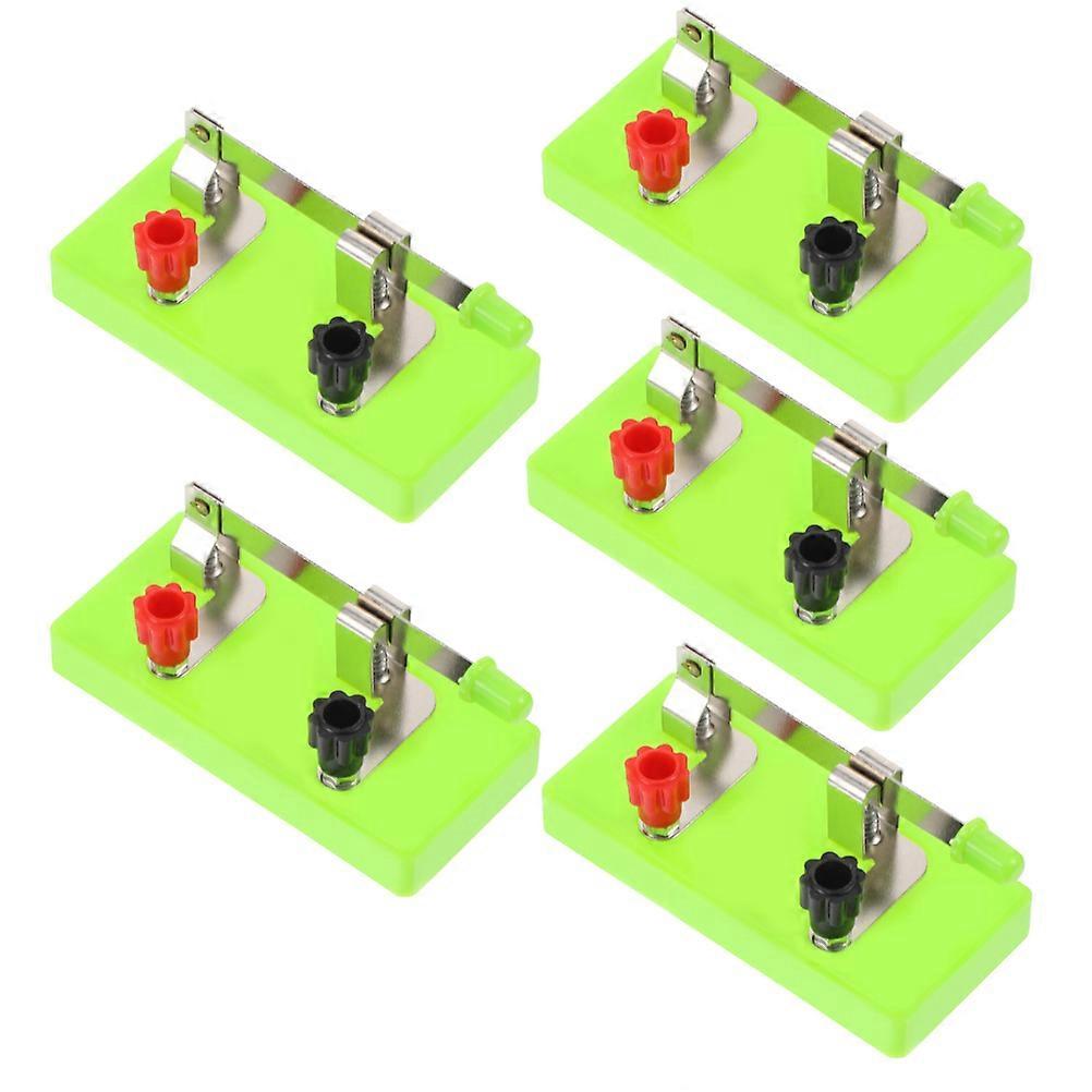 Copper SPST Circuit Control Educational Tool For Homeschool Experiment 3X1.4X2in Size 10 Pcs
