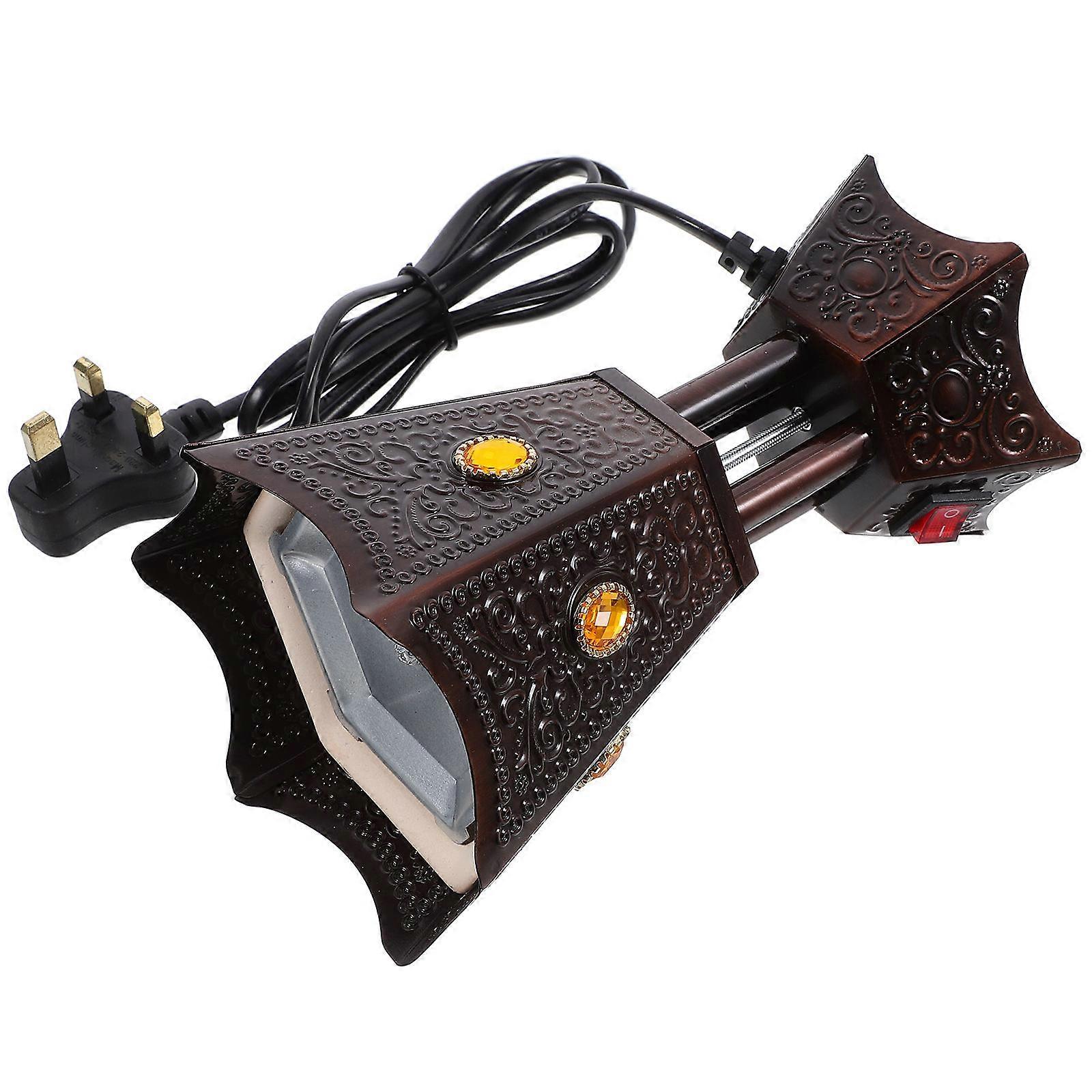 Incense Heating Electric Burner 2Pcs Featuring Rectangular Shape Ideal For Aromatherapy Sessions And Relaxation Time Perfect For Home Decor