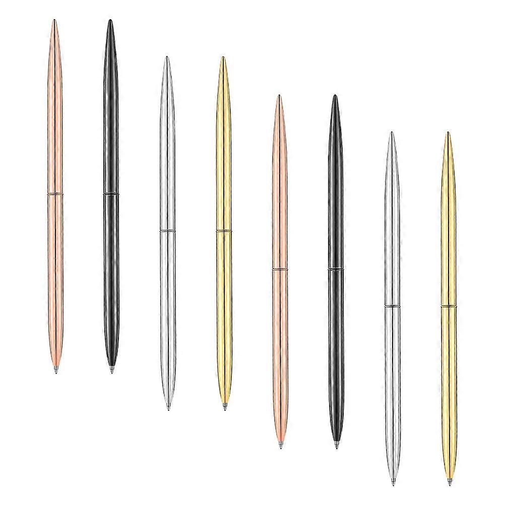 Nordic Style Writing Pens Metal Ballpoint Pens for Writing Use 16Pcs Set
