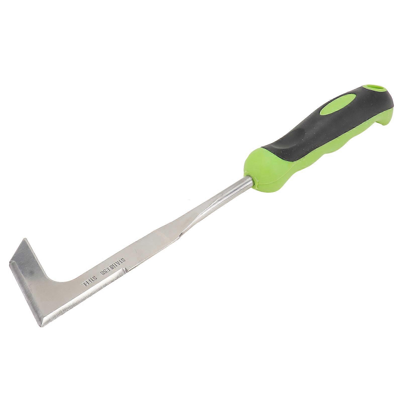 Garden Weeding Device Weed Extractor L Shape Head Design For Adults Gardeners Not Easy To Rust 13×3×1.6in 1Pcs