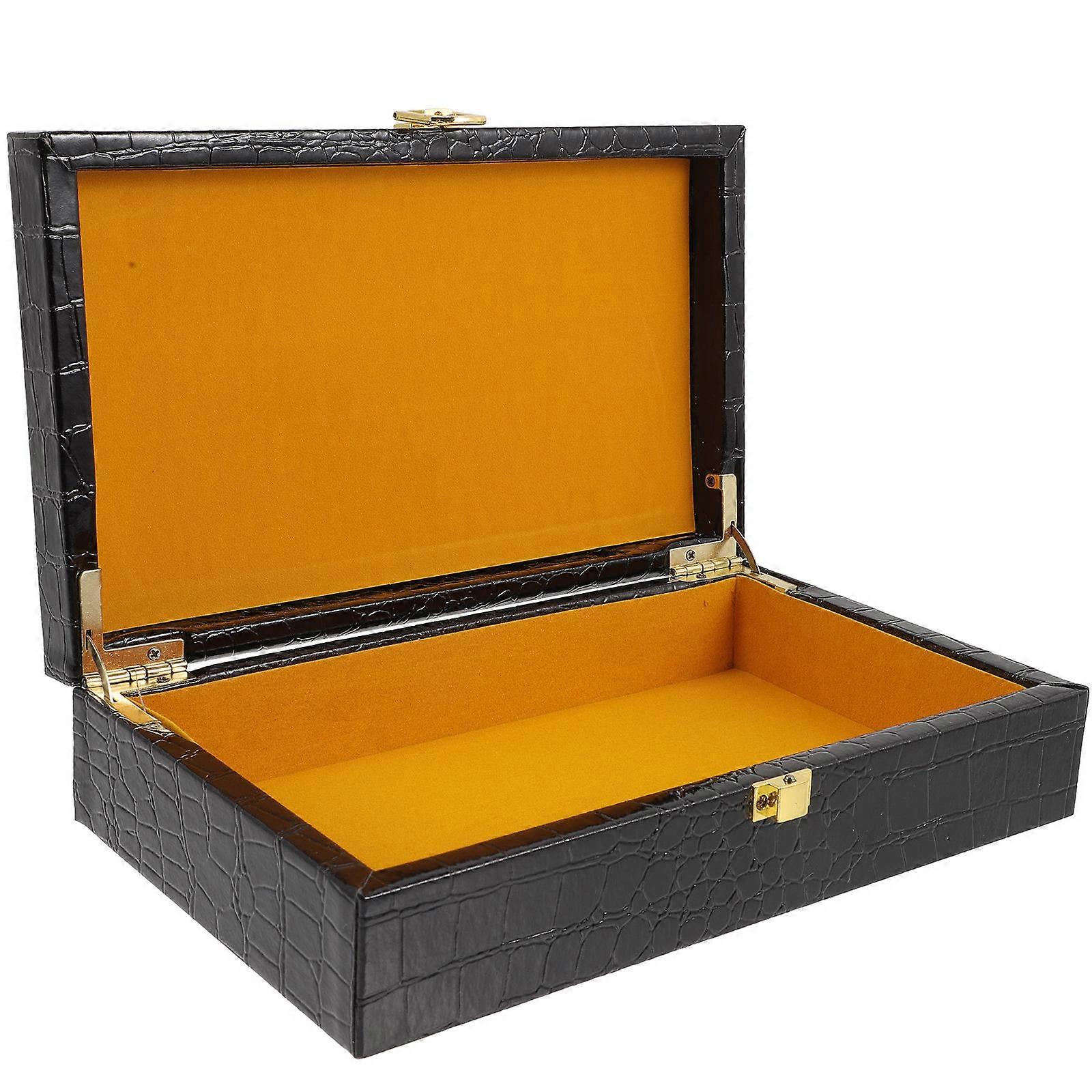 Snow Cigar Case Flip Cover Storage Box for Portable Use