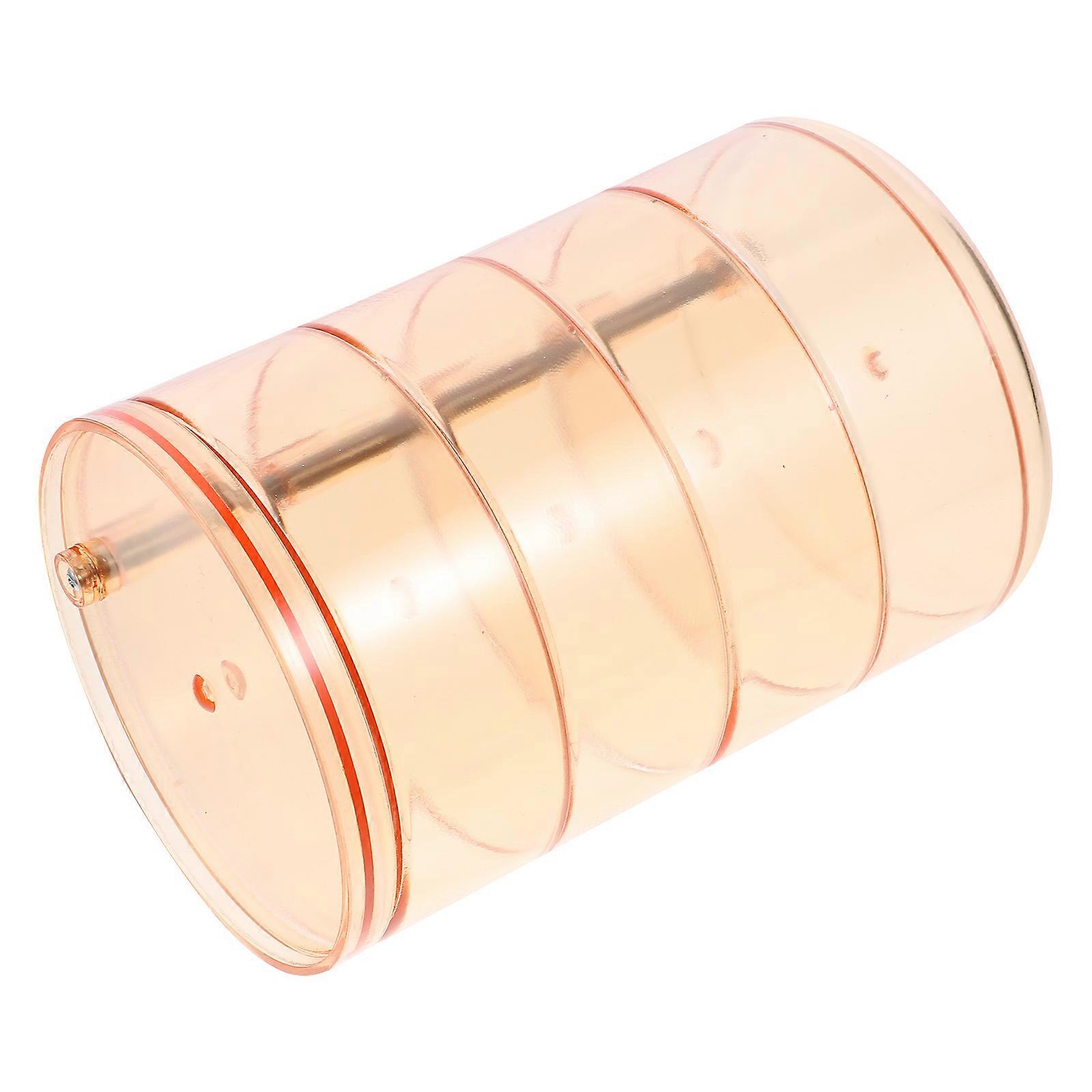 Multi-Layer Jewelry Organizer Rotating Box for Storage Use 2Pcs