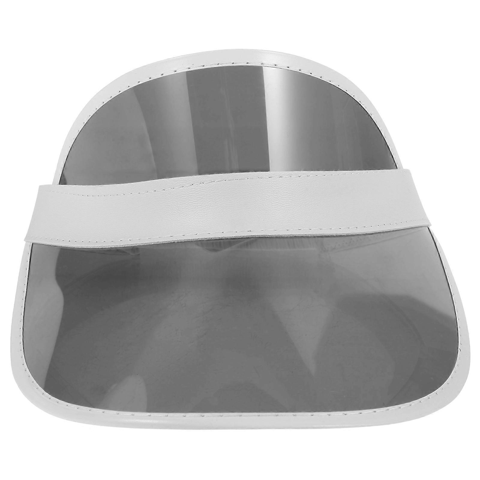 Visor Hat 2Pcs Plastic for Outdoor Use with Wide Brim Protection
