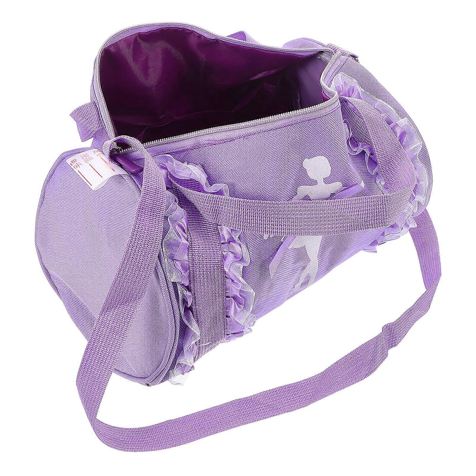 Kids Portable Dance Bag for Girls Ballet with Adjustable Strap 2Pcs