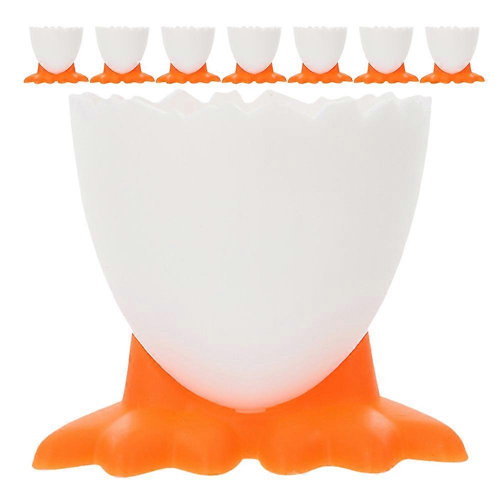 Egg Cup for Breakfast 32Pcs Cartoon Boiled Eggs Holders