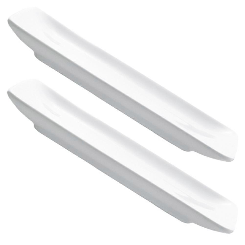 Ceramic Jewelry Trays for Organizing Small Items 2Pcs White Ring Dish Set