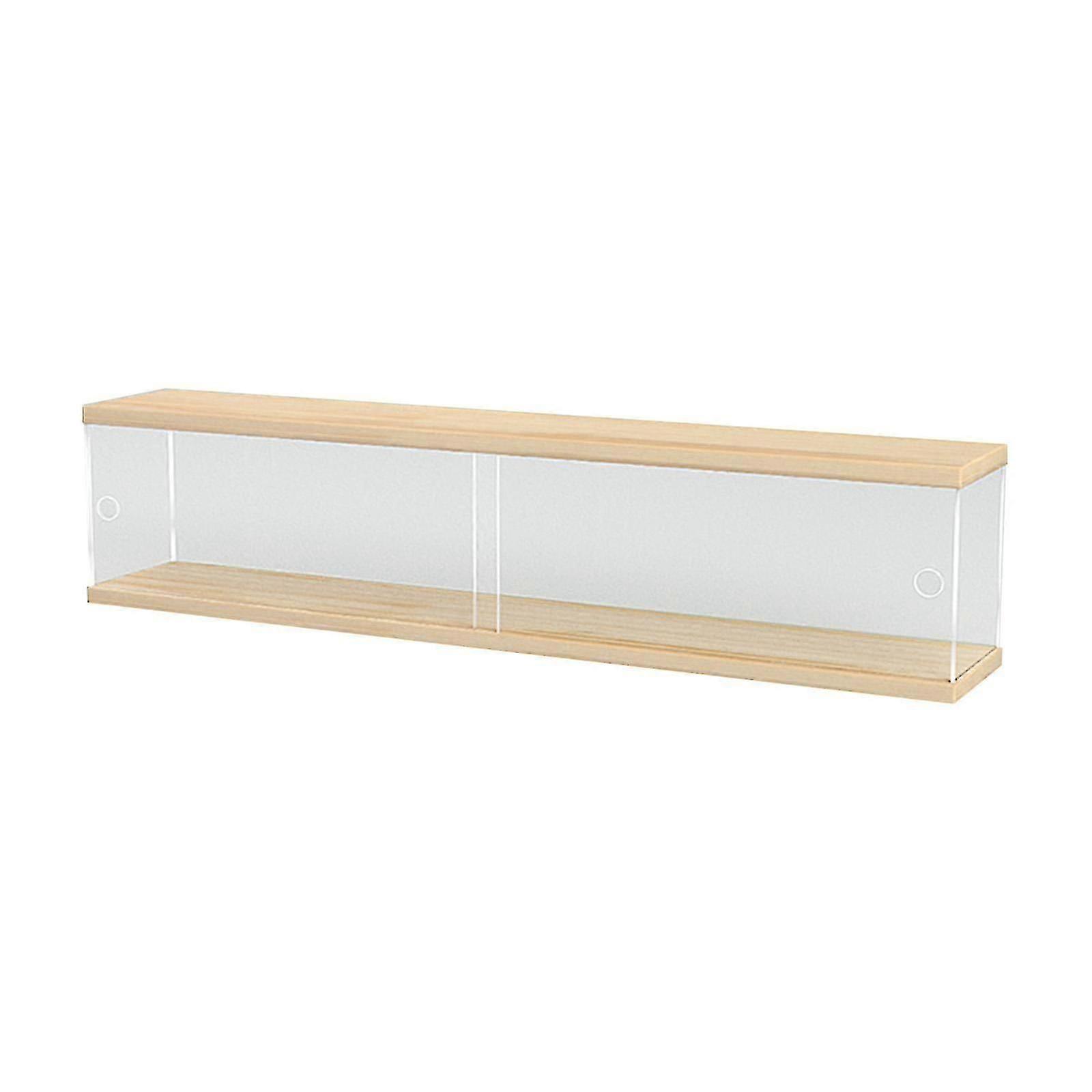 Acrylic Display Case Box Dustproof Protection for Model Doll Figure L 1-Tier SZRH A-J