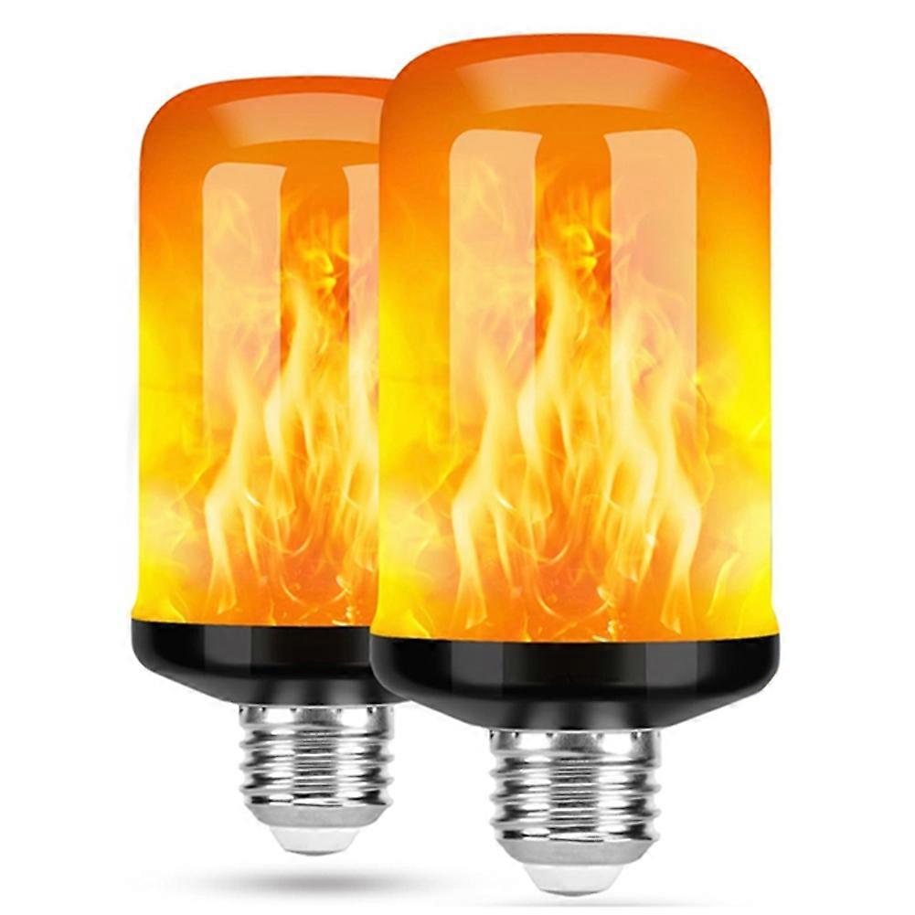 LED Flame Effect Bulb Flickering Emulation Home Garden Lamp