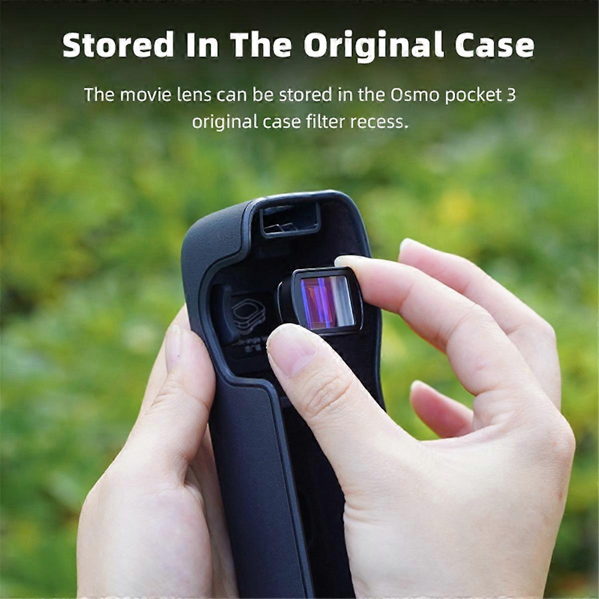 Wide Angle Lens Filter for 3 HD Magnetic Structure Lens