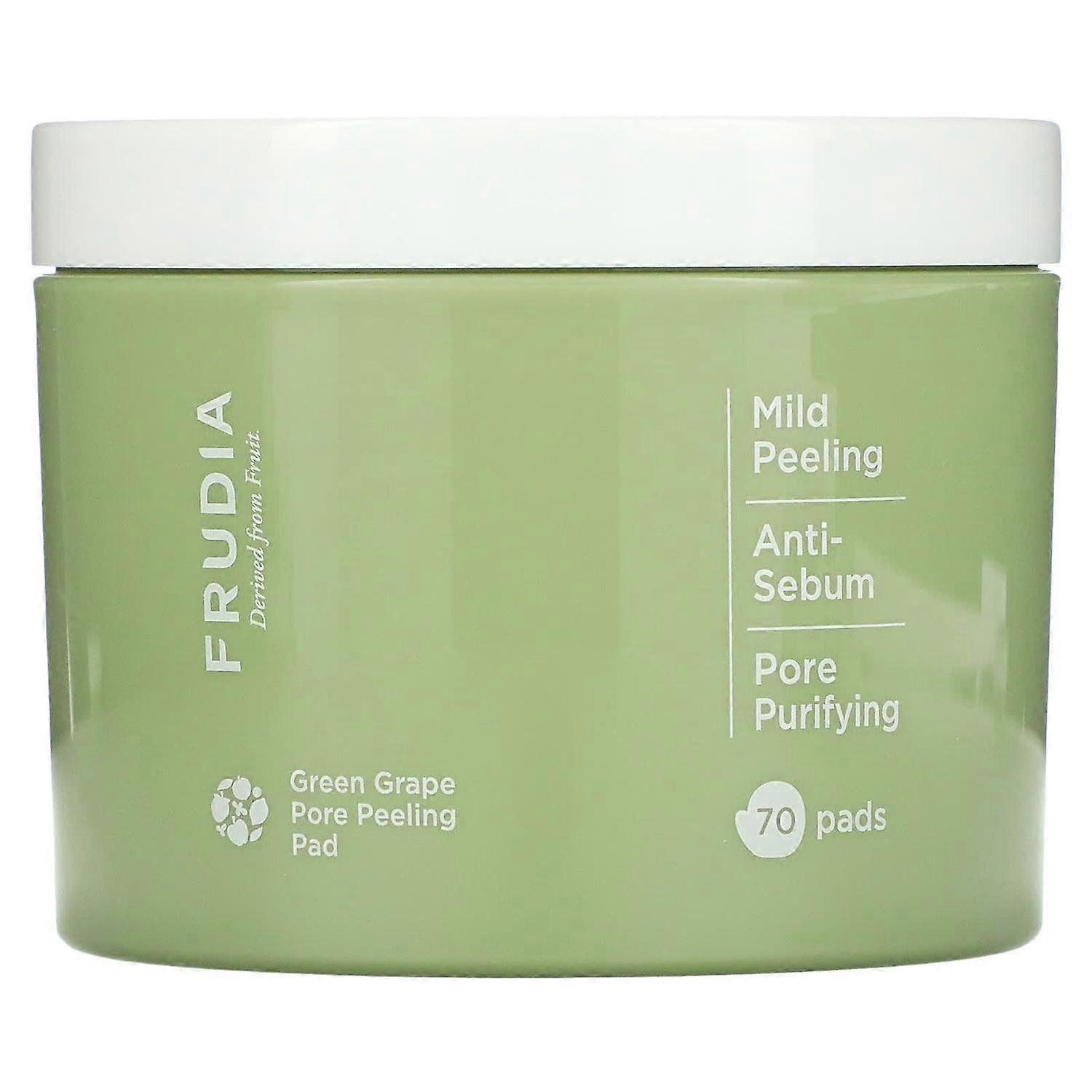 Frudia, Green Grape Pore Peeling Pad, 70 Pads, 5.7 fl oz (170 ml)